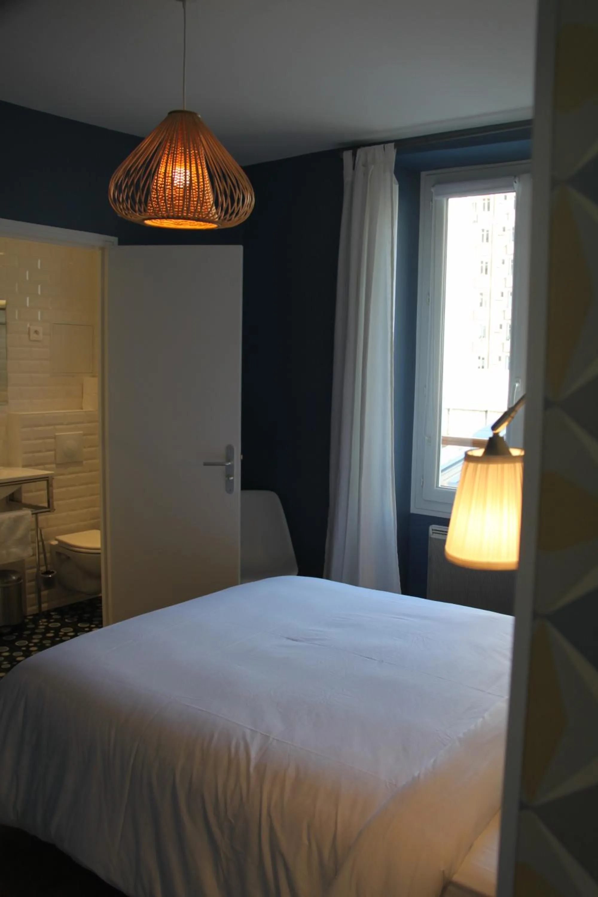 Decorative detail, Bed in Les Toits de Paris