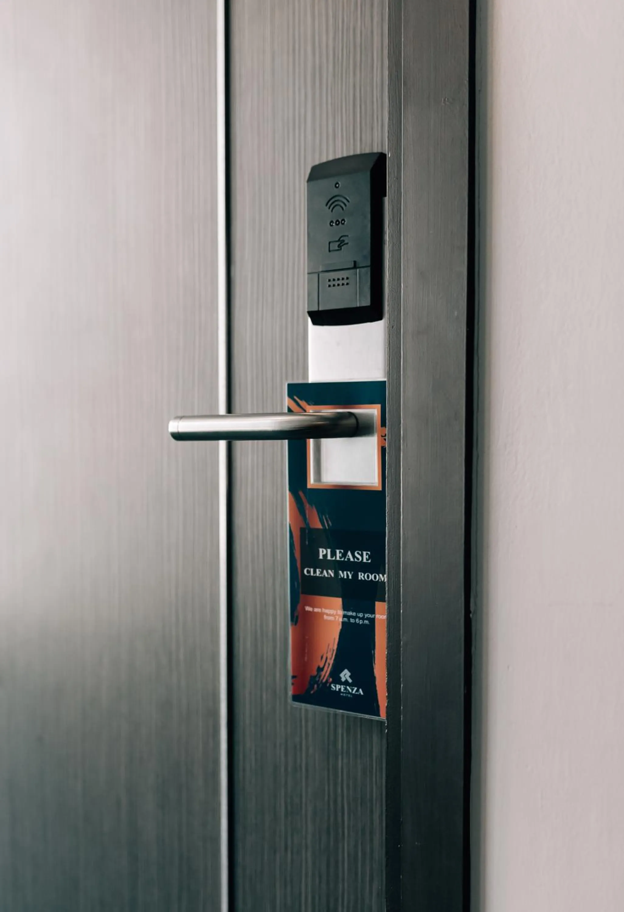 Property logo or sign in Spenza Hotel