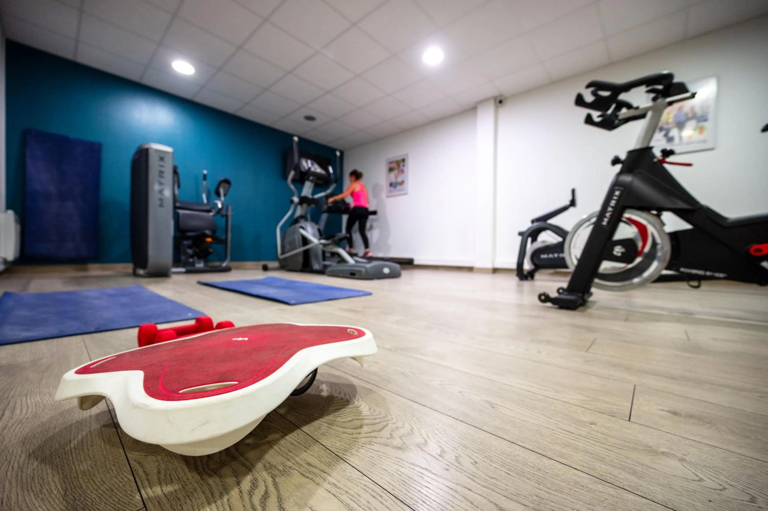 Fitness centre/facilities in Nemea Appart Hotel Quai Victor Tours Centre