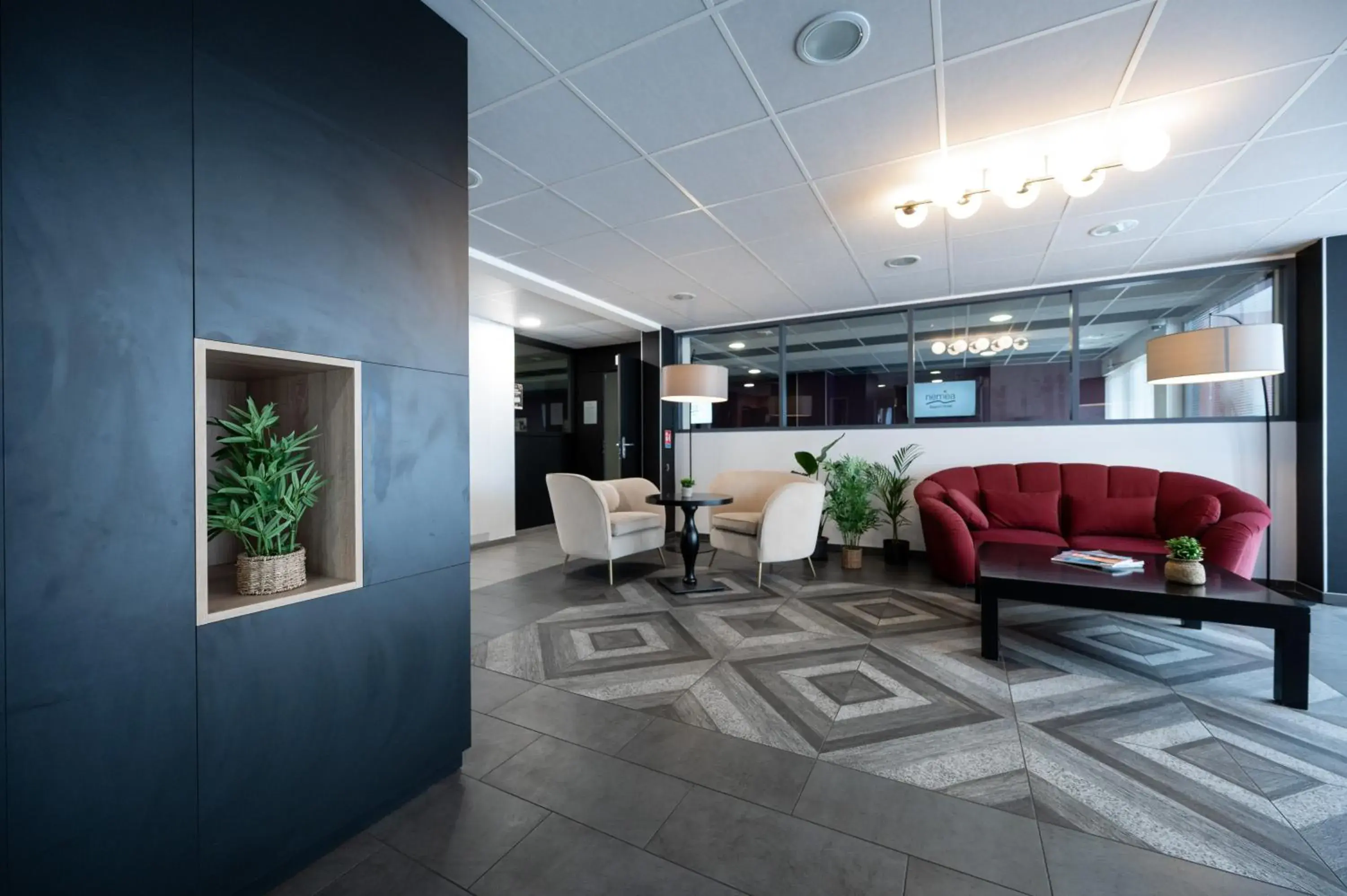 Lobby or reception in Nemea Appart Hotel Quai Victor Tours Centre Lobby or reception in Nemea Appart Hotel Quai Victor Tours Centre