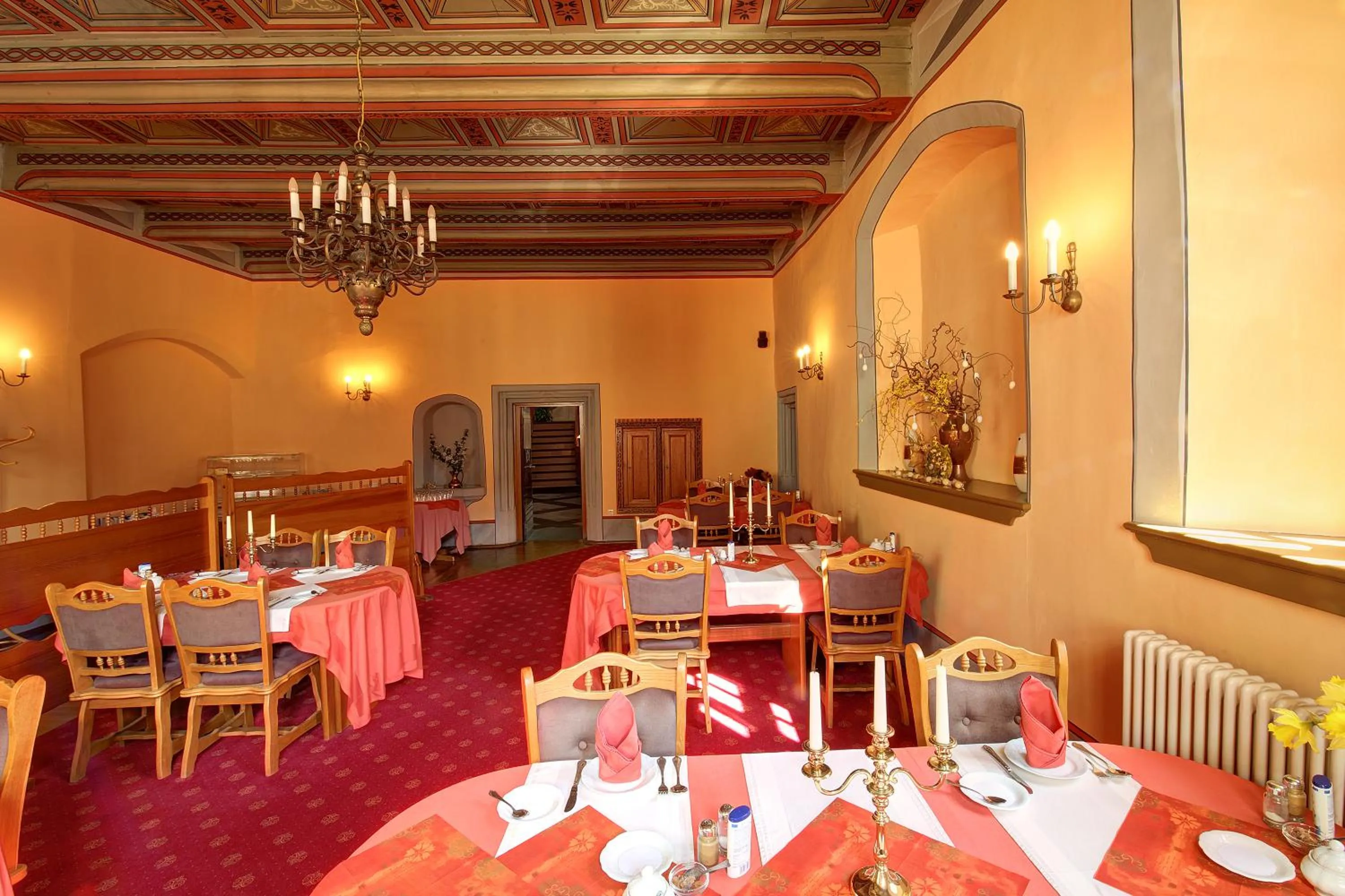 Food and drinks in Gotikhotel Frenzelhof