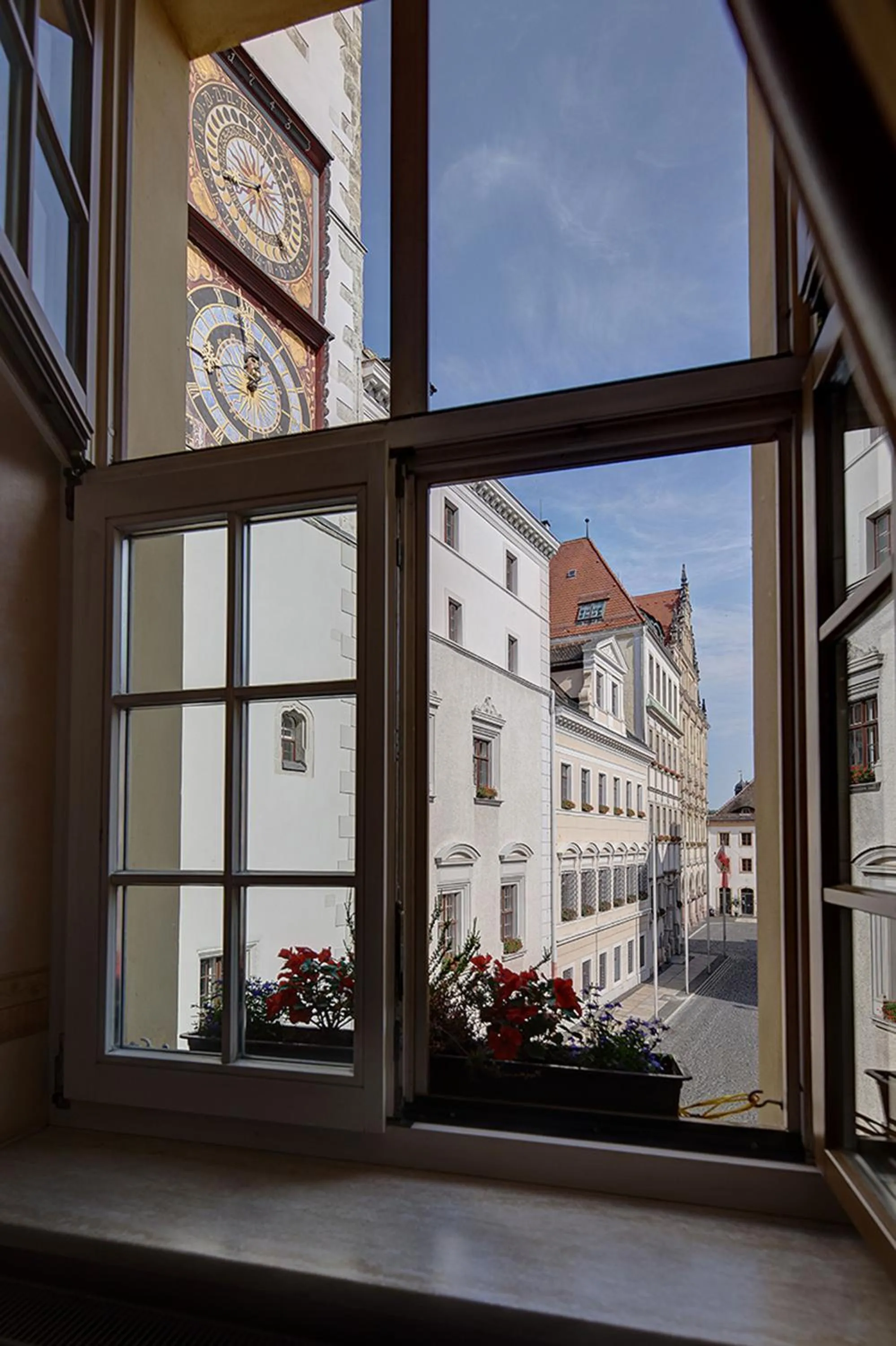 Decorative detail in Gotikhotel Frenzelhof