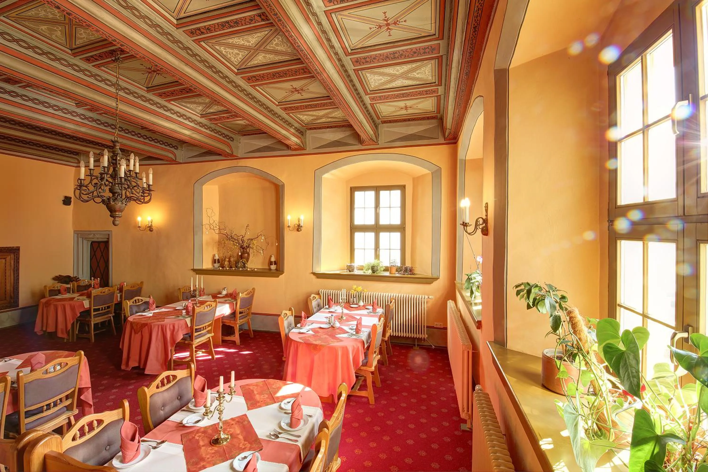 Buffet breakfast in Gotikhotel Frenzelhof