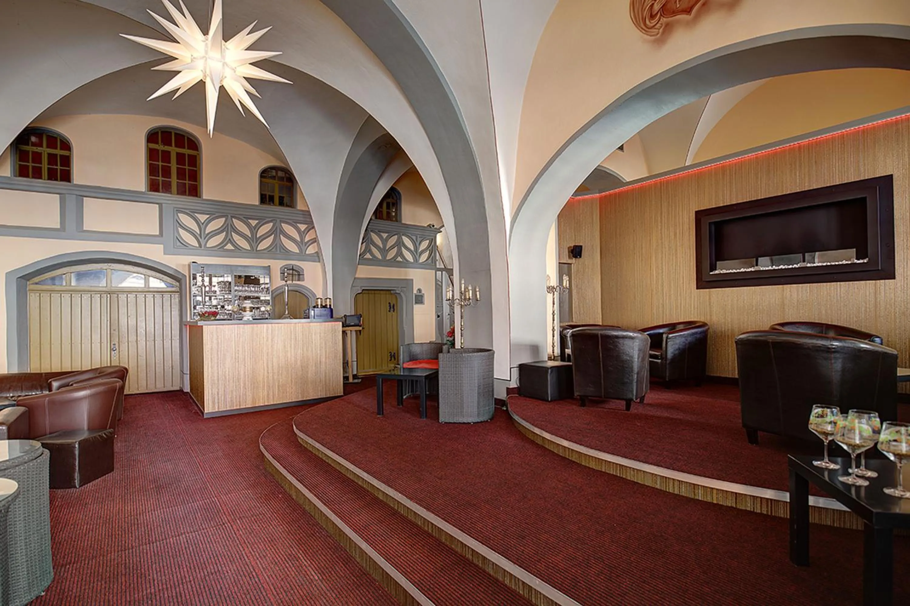 Lounge or bar in Gotikhotel Frenzelhof