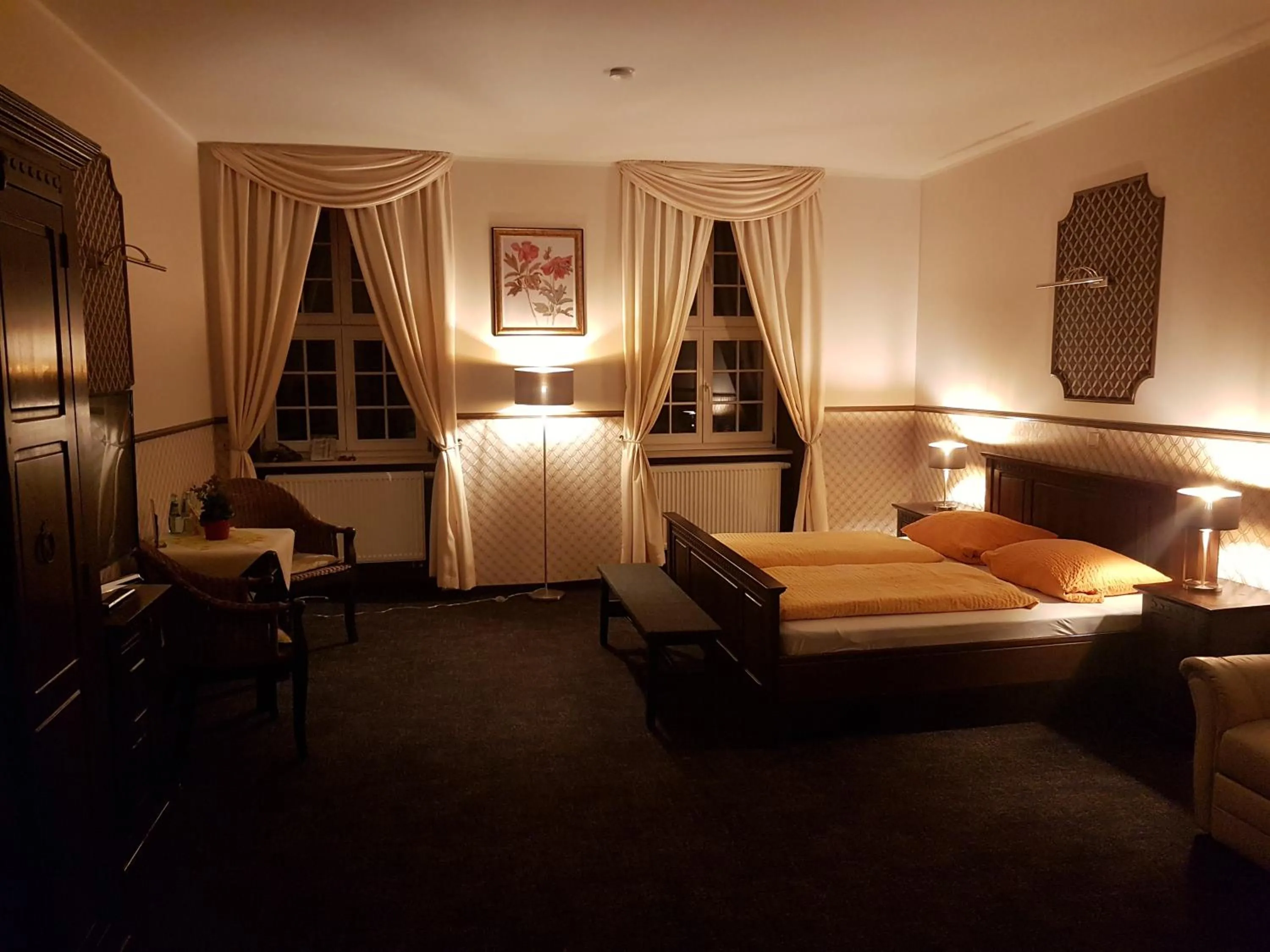 Bed in Gotikhotel Frenzelhof
