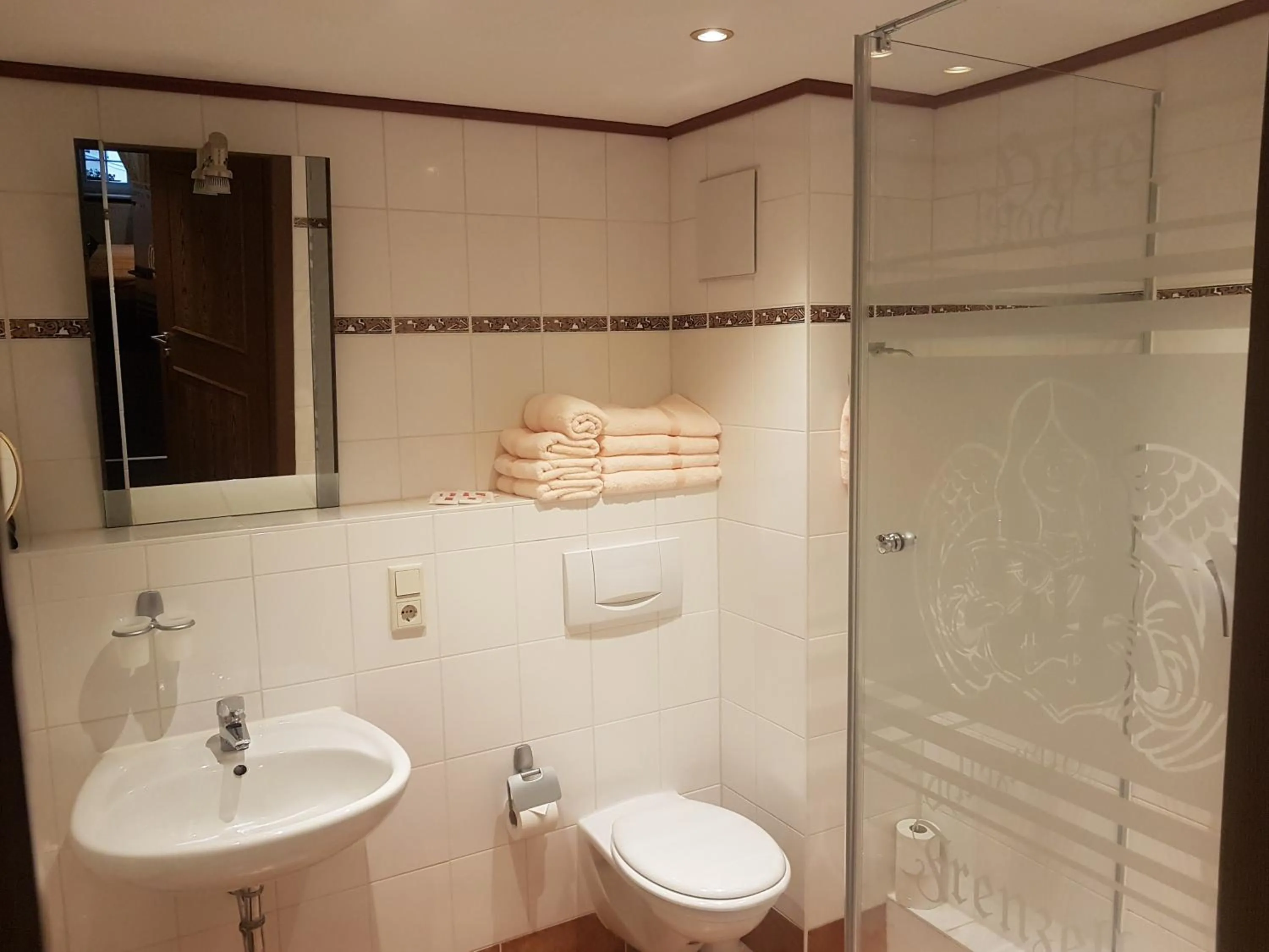 Bathroom in Gotikhotel Frenzelhof