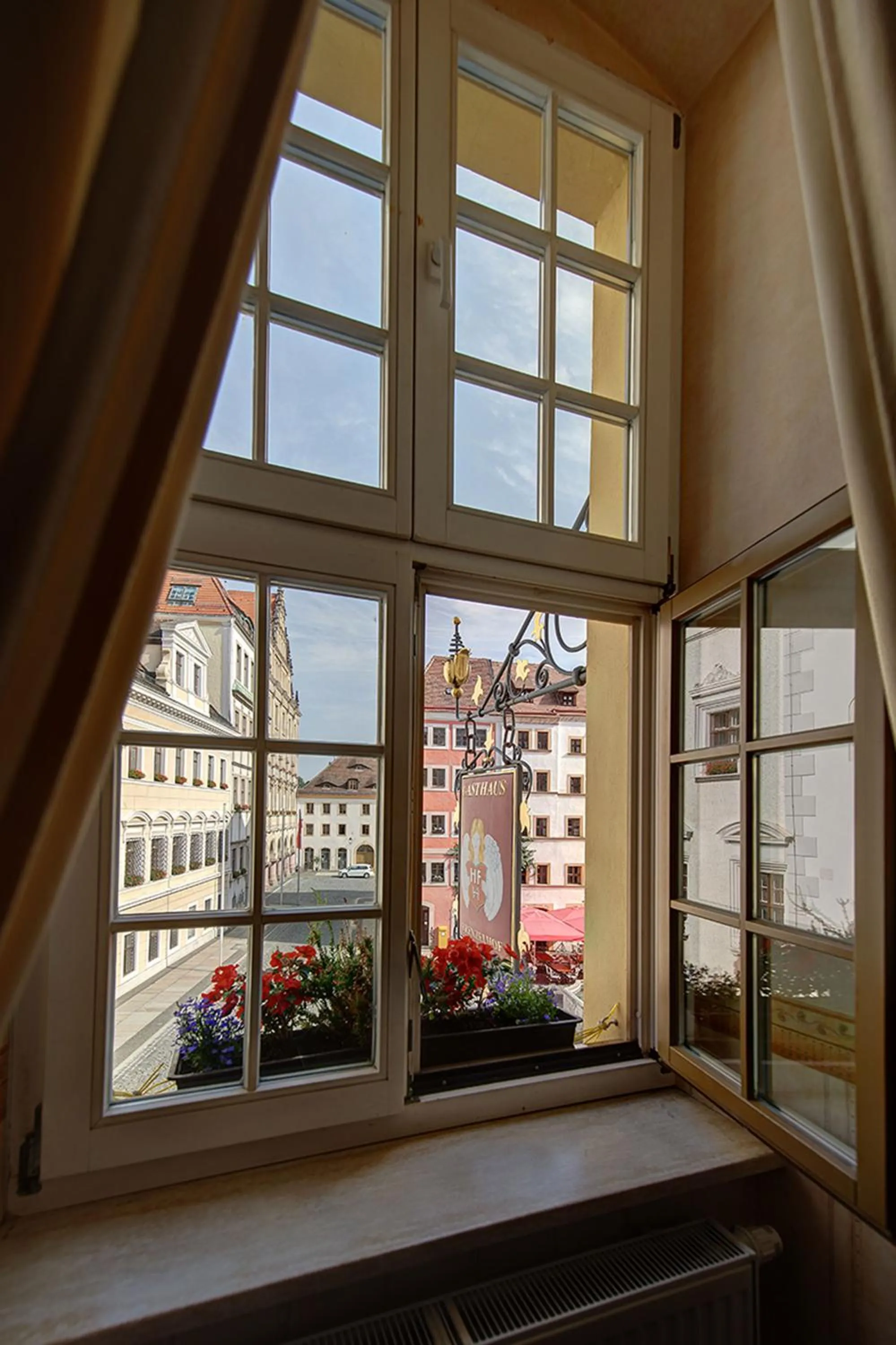 City view in Gotikhotel Frenzelhof