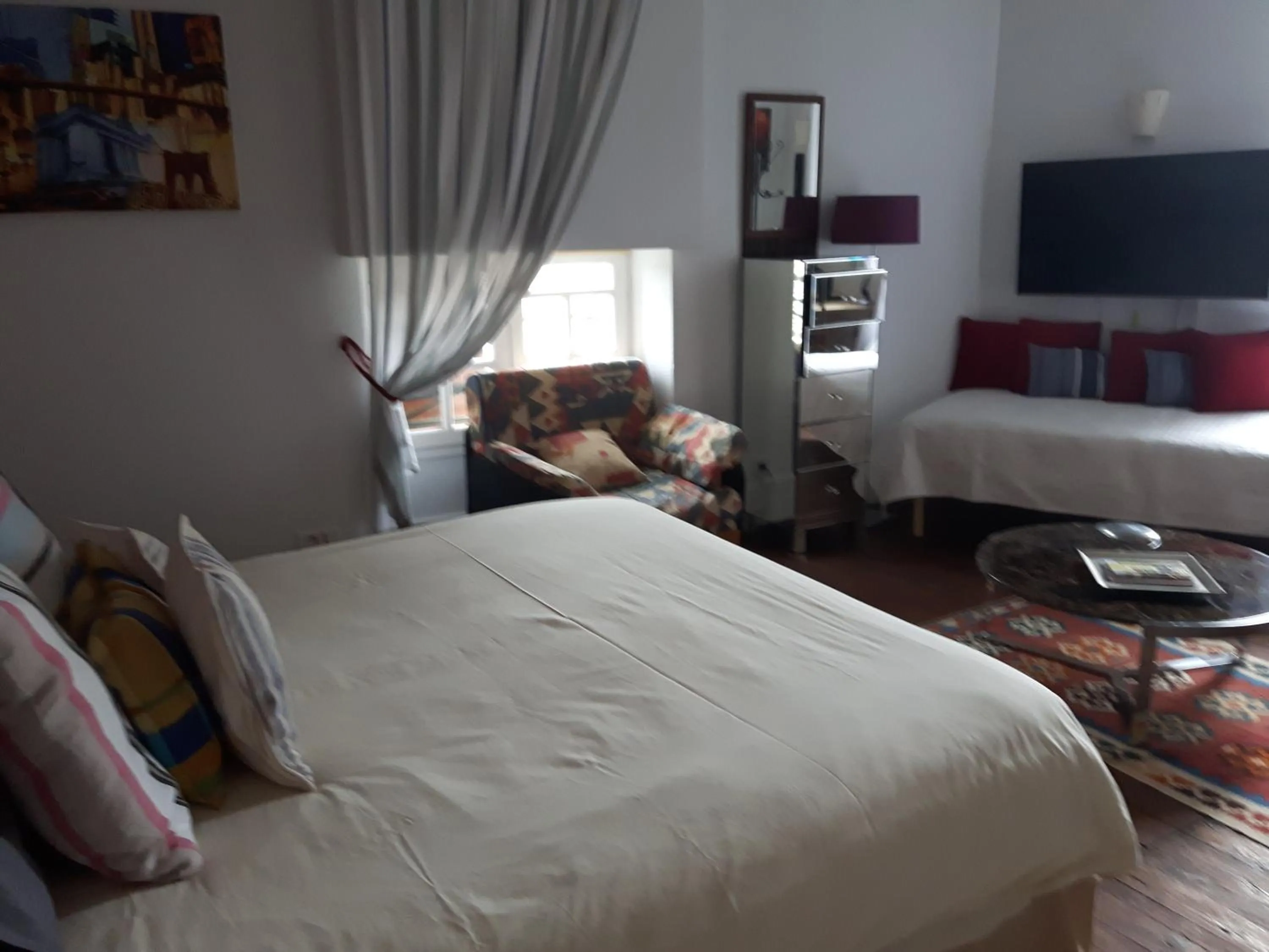 Bed in Victorian Lodge