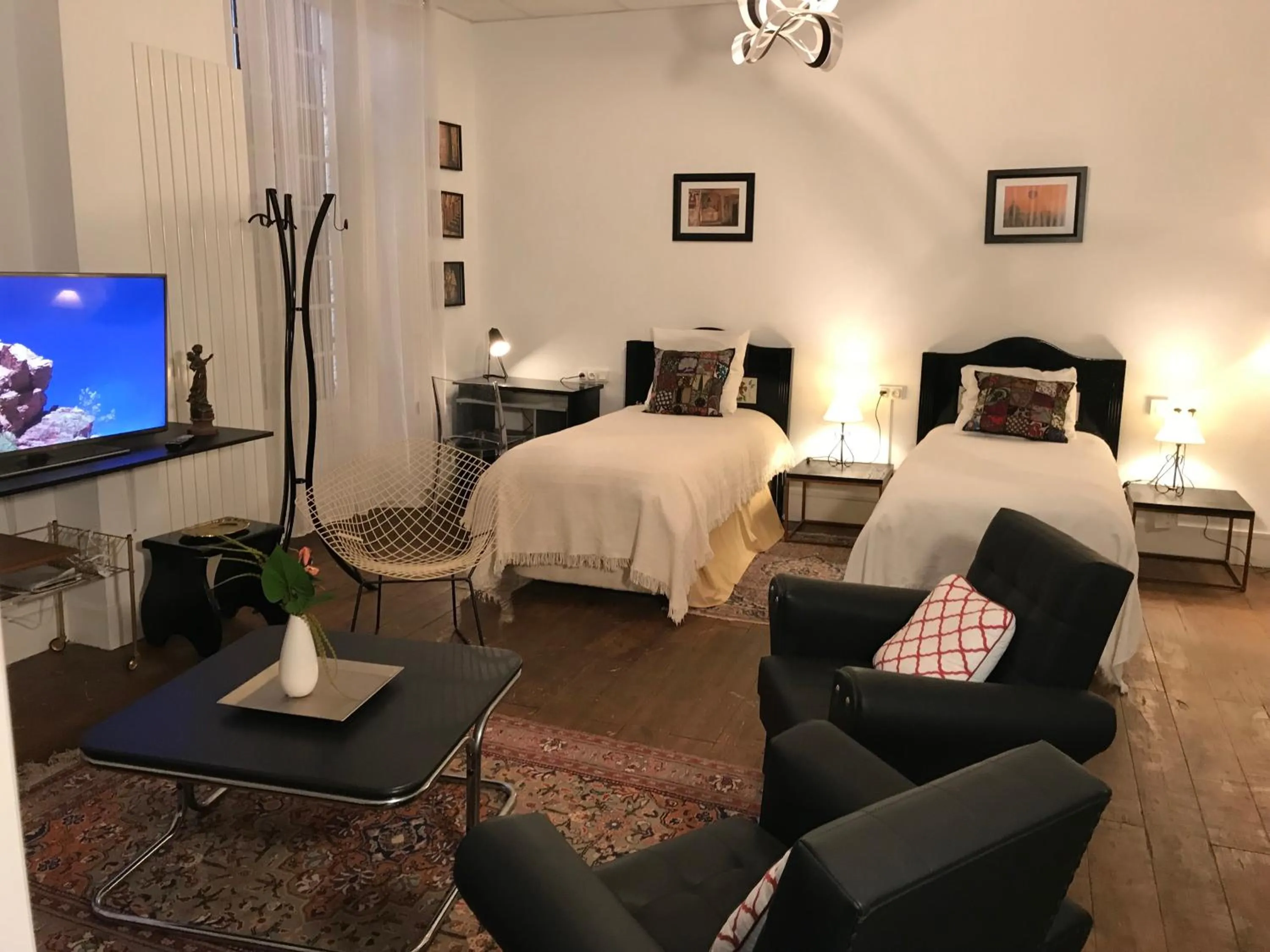 Bed in Victorian Lodge