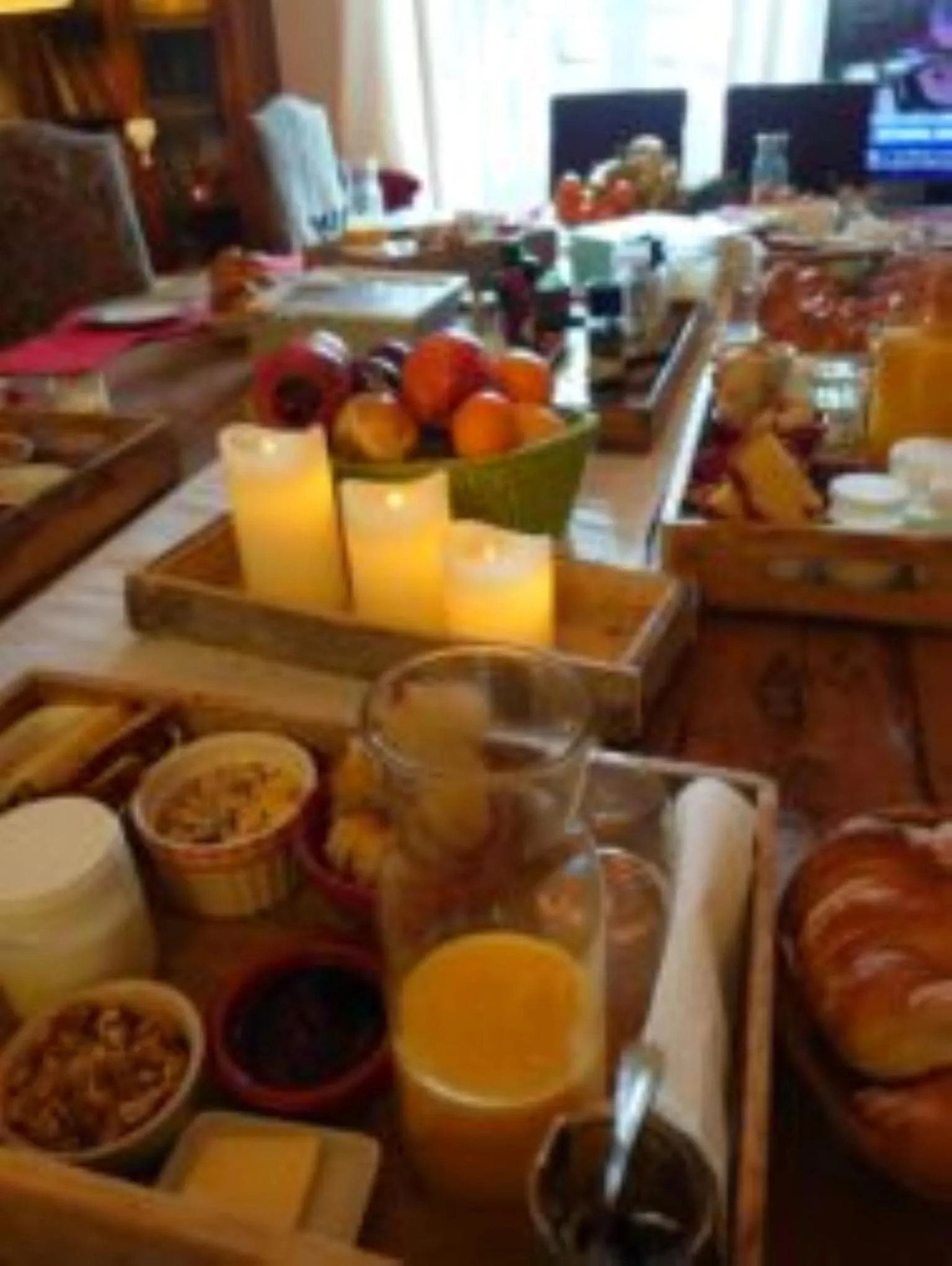 Breakfast in Chateau De Riverie chambres et table d'hôtes