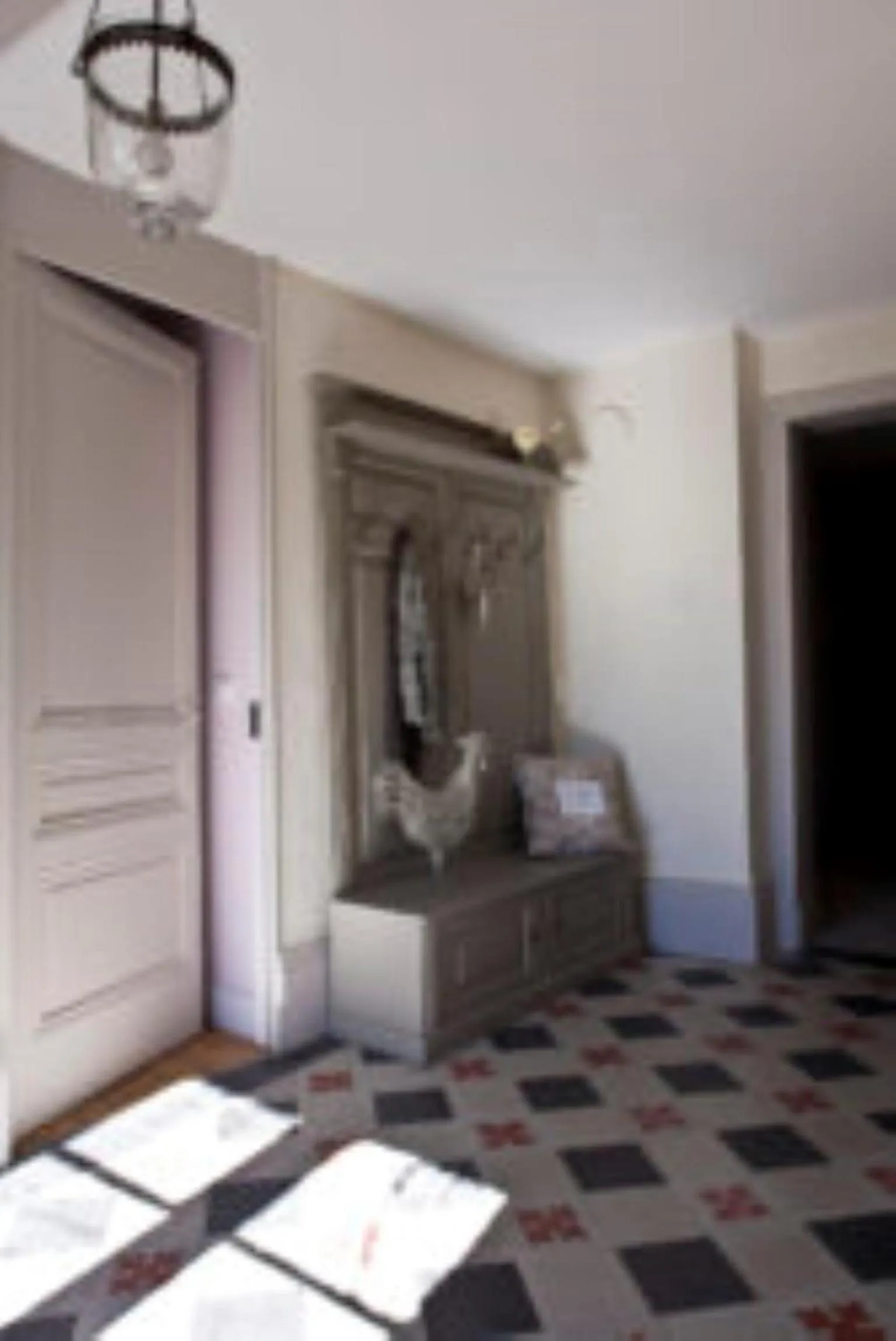 Lobby or reception in Chateau De Riverie chambres et table d'hôtes