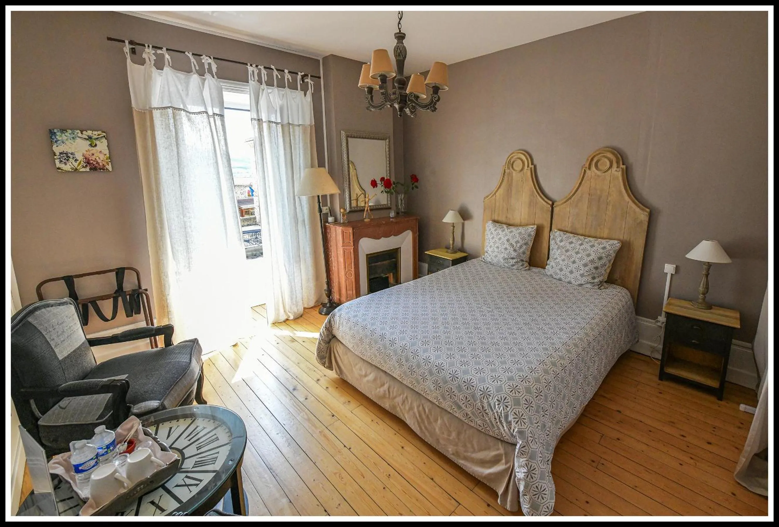 Bedroom, Bed in Chateau De Riverie chambres et table d'hôtes