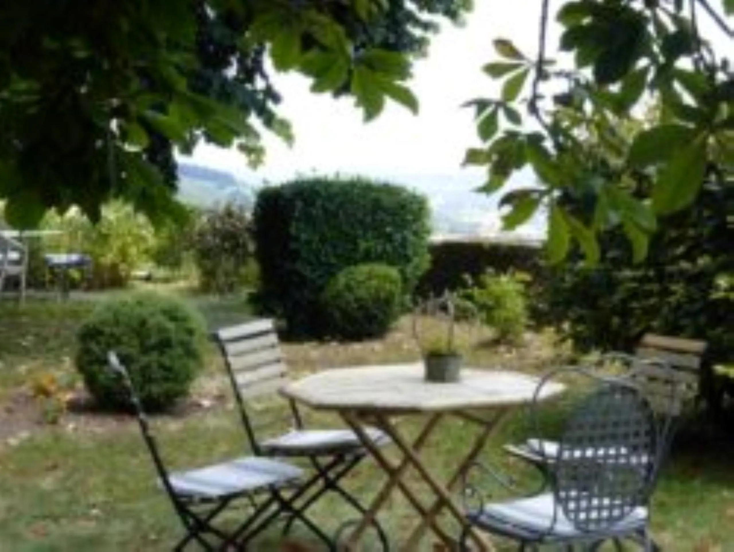 Garden in Chateau De Riverie chambres et table d'hôtes