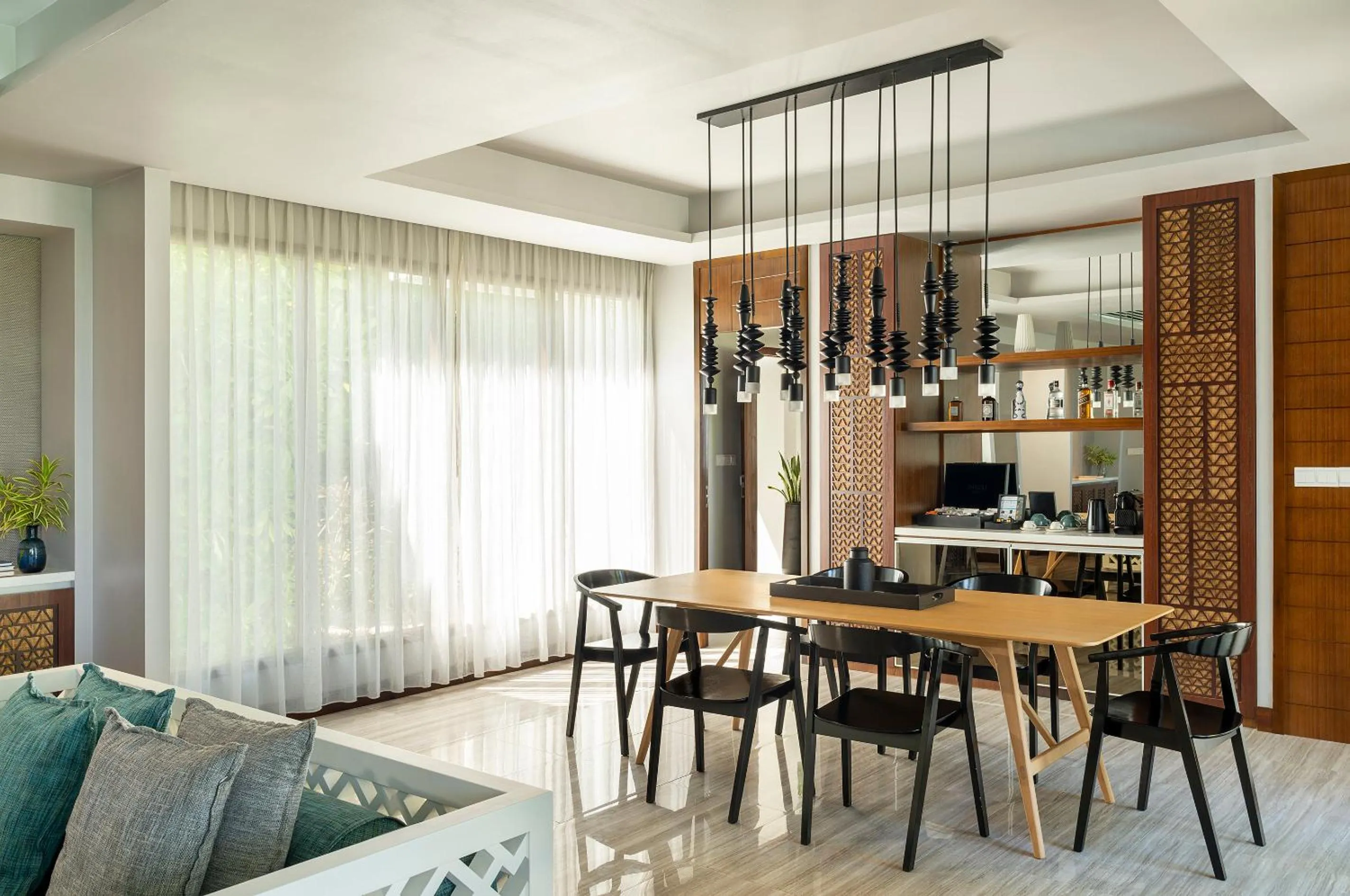 Dining area in Dhigali Maldives - A Premium All-Inclusive Resort