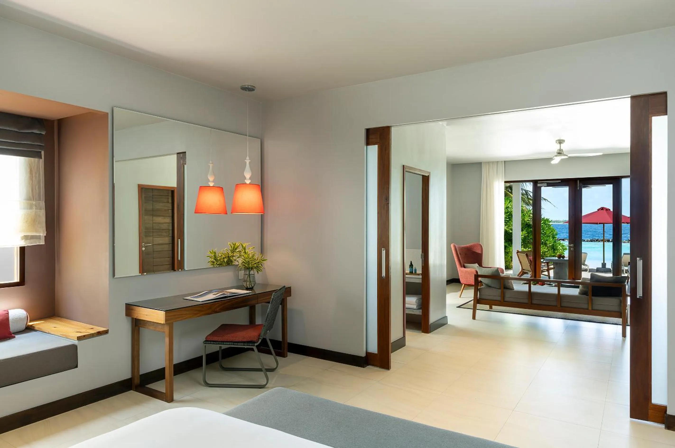 Bed in Dhigali Maldives - A Premium All-Inclusive Resort