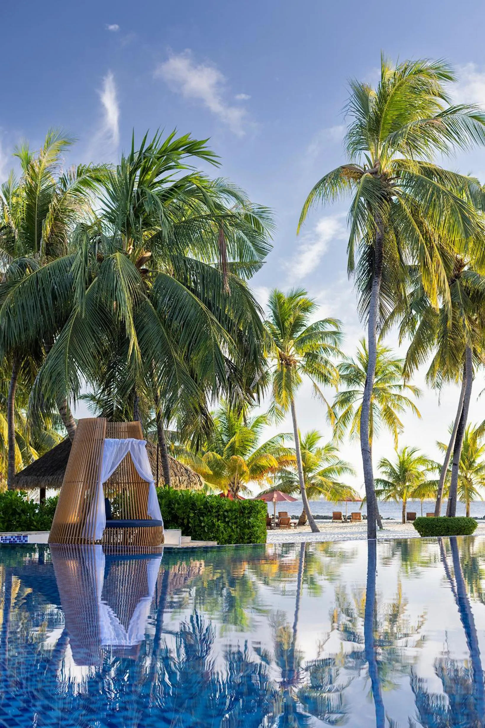 Swimming pool in Dhigali Maldives - A Premium All-Inclusive Resort