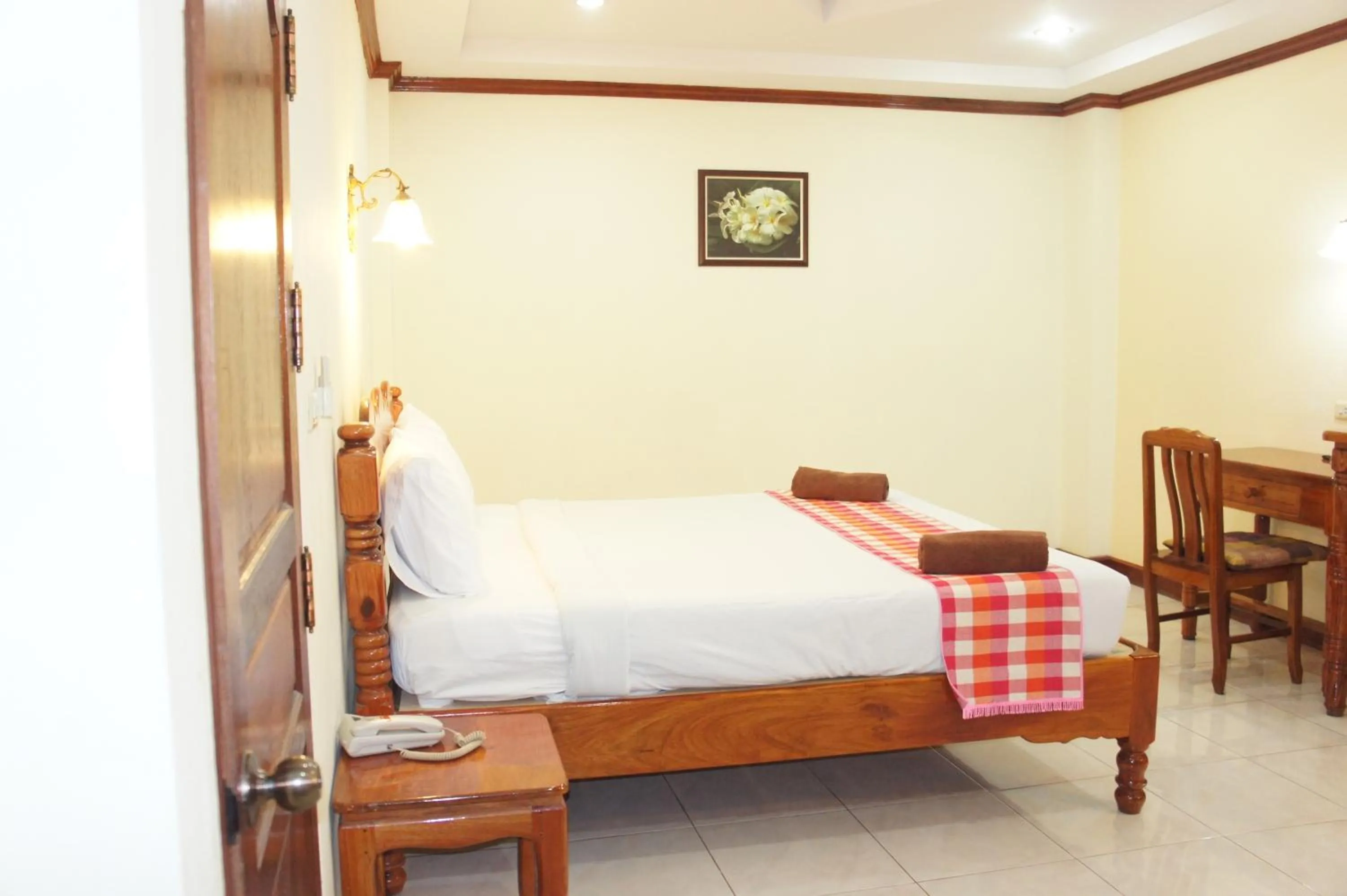 Bedroom, Bed in SP Residence