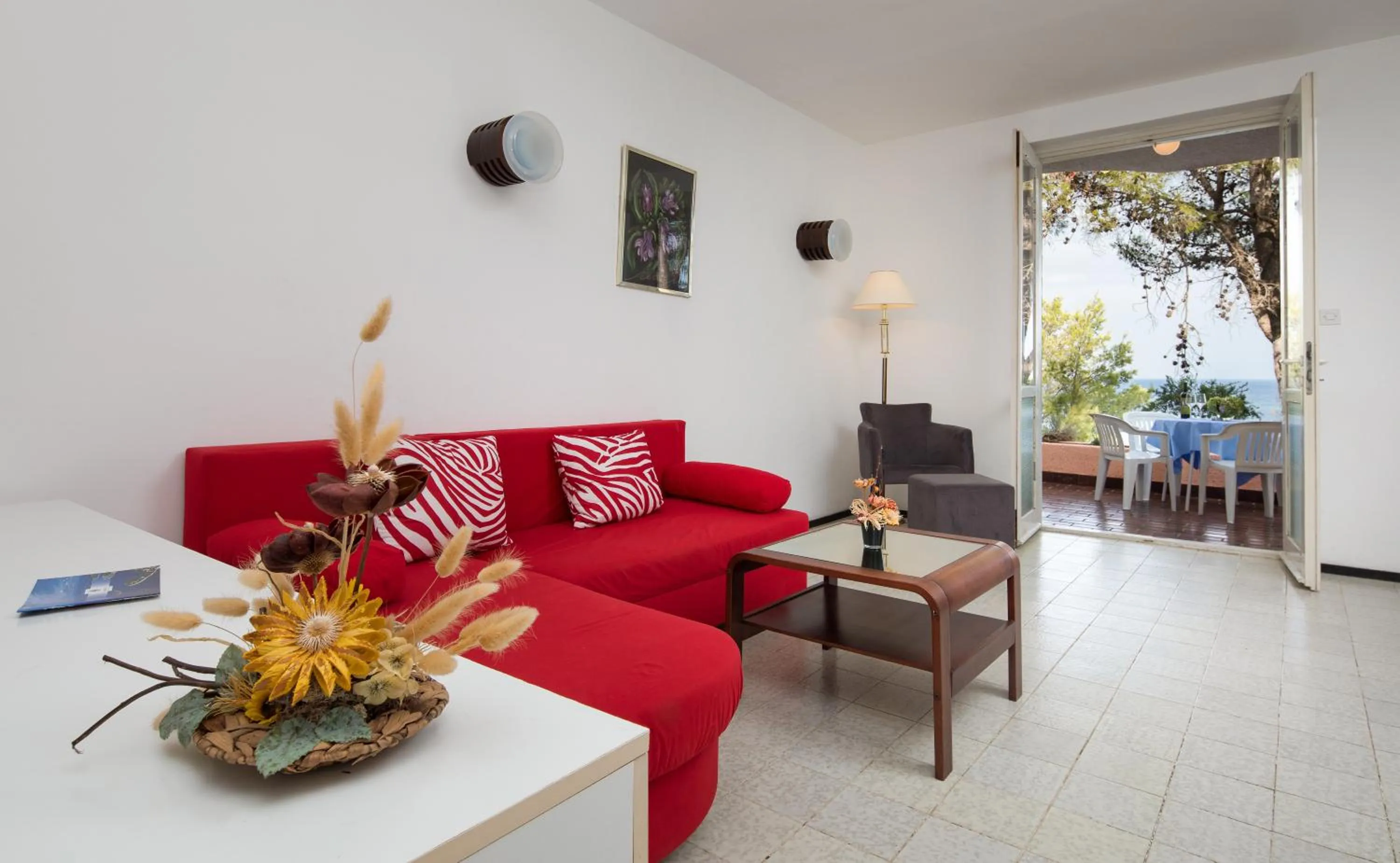 Living room in Fontana Resort