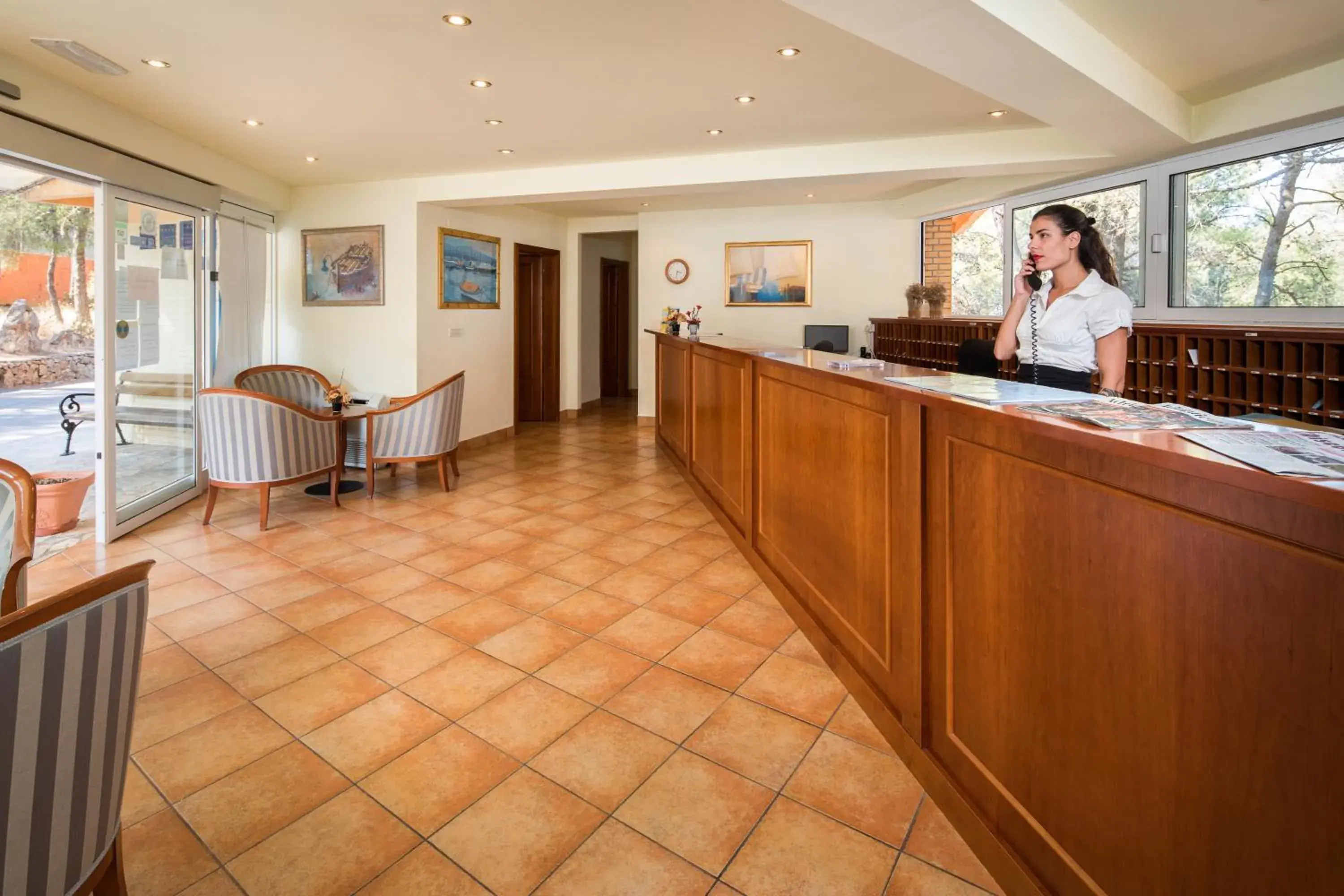 Lobby or reception in Fontana Resort Lobby or reception in Fontana Resort