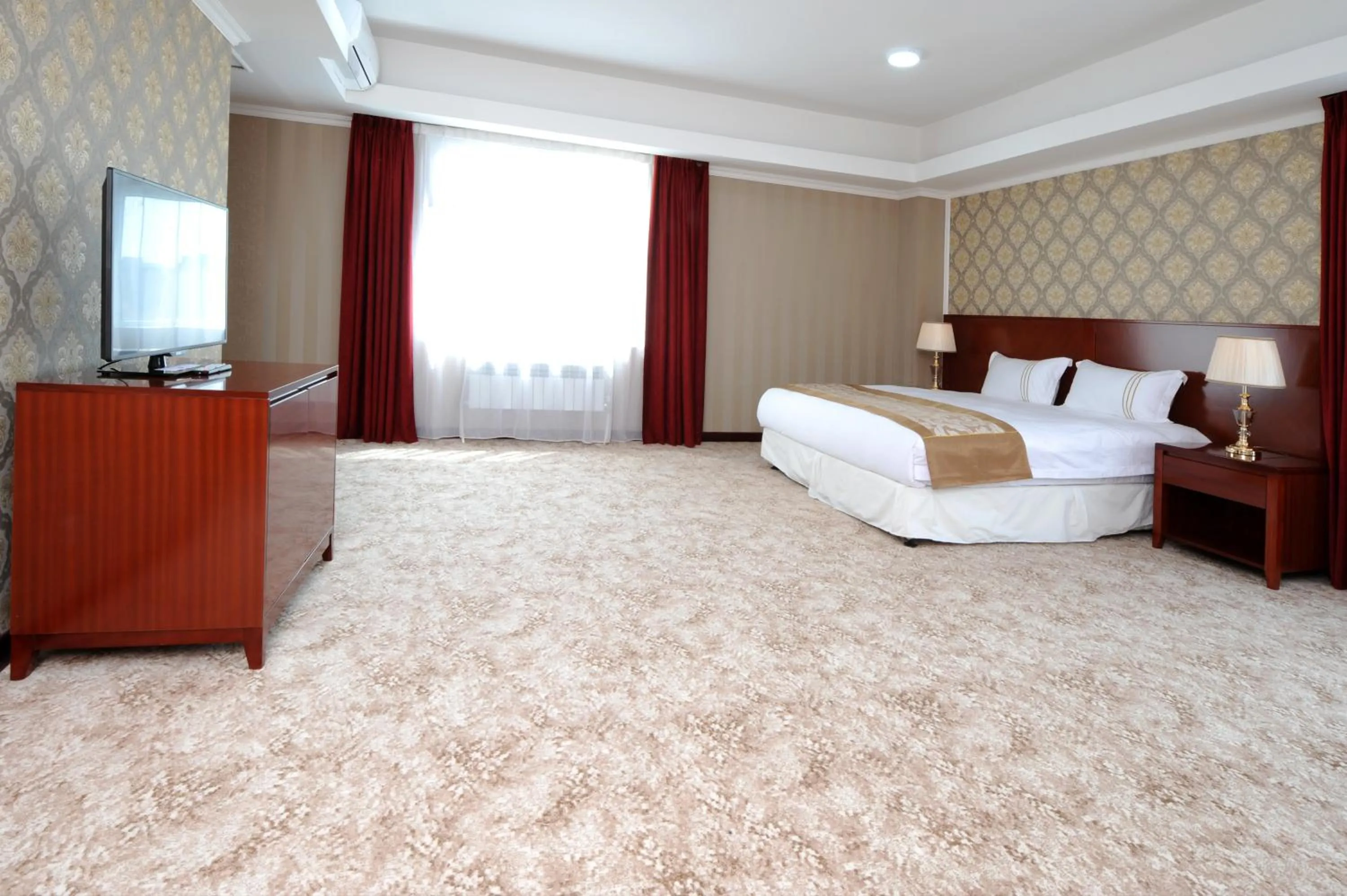 Bed in Alpha Hotel Ulaanbaatar