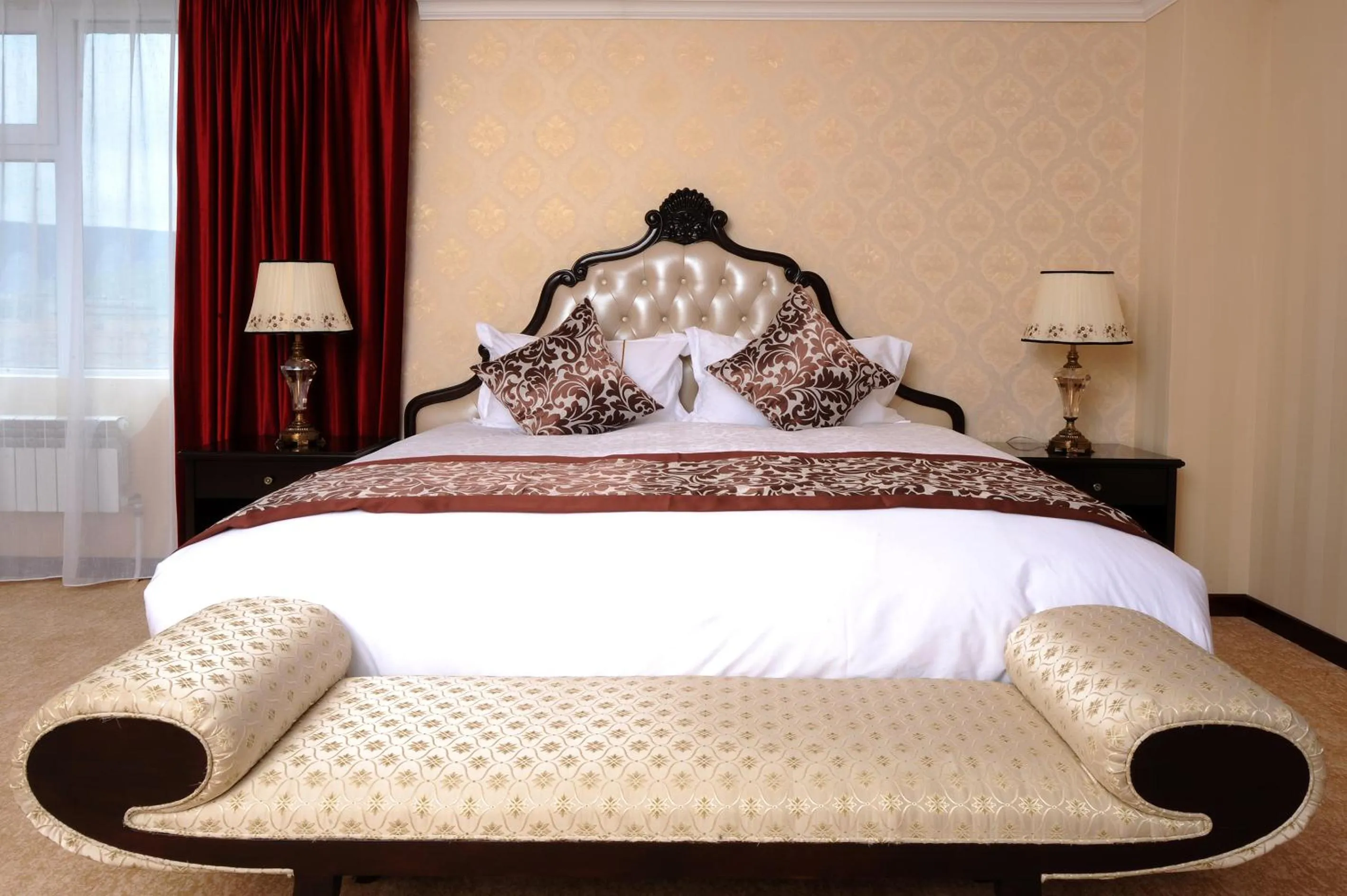 Bedroom, Bed in Alpha Hotel Ulaanbaatar