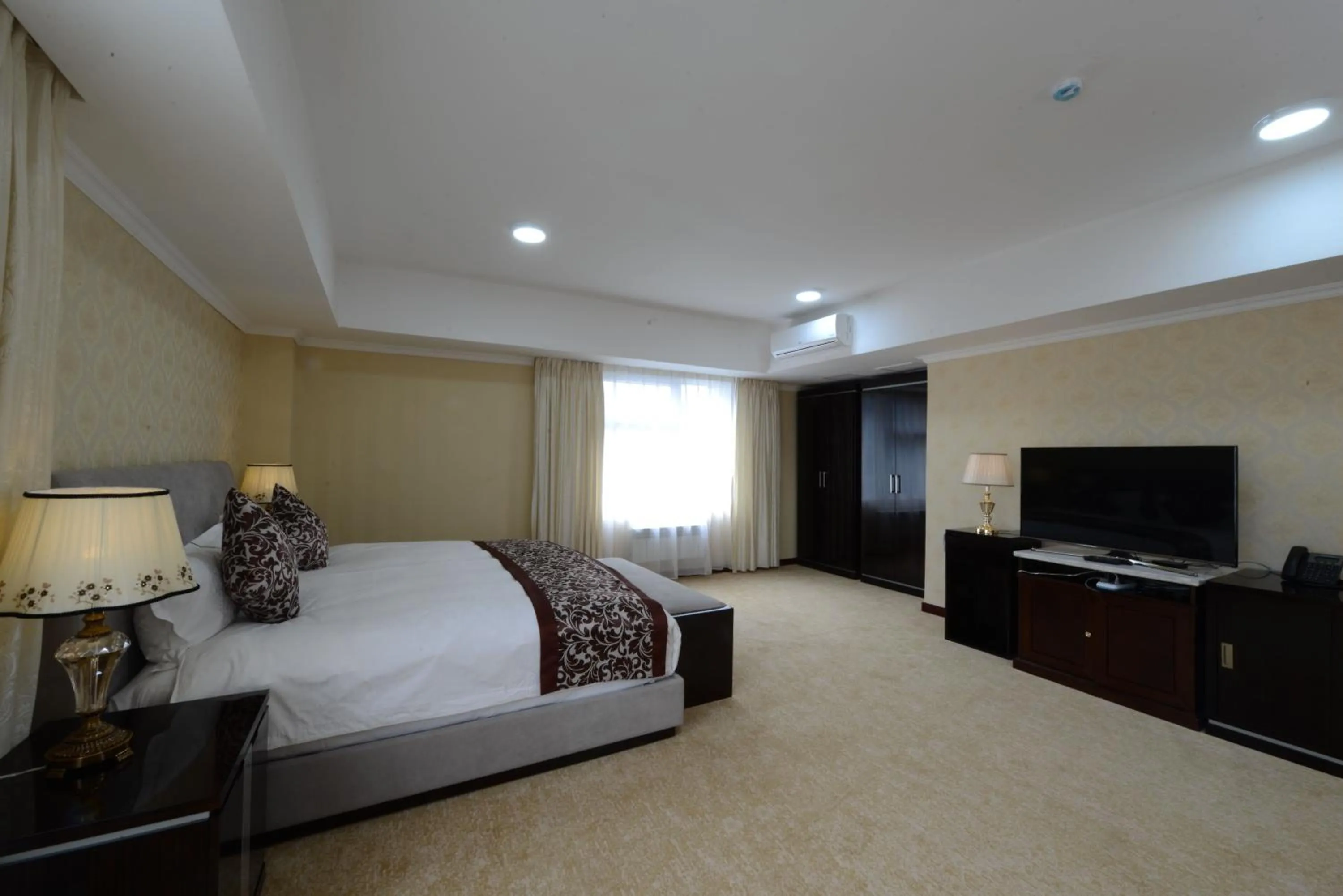 Bed in Alpha Hotel Ulaanbaatar