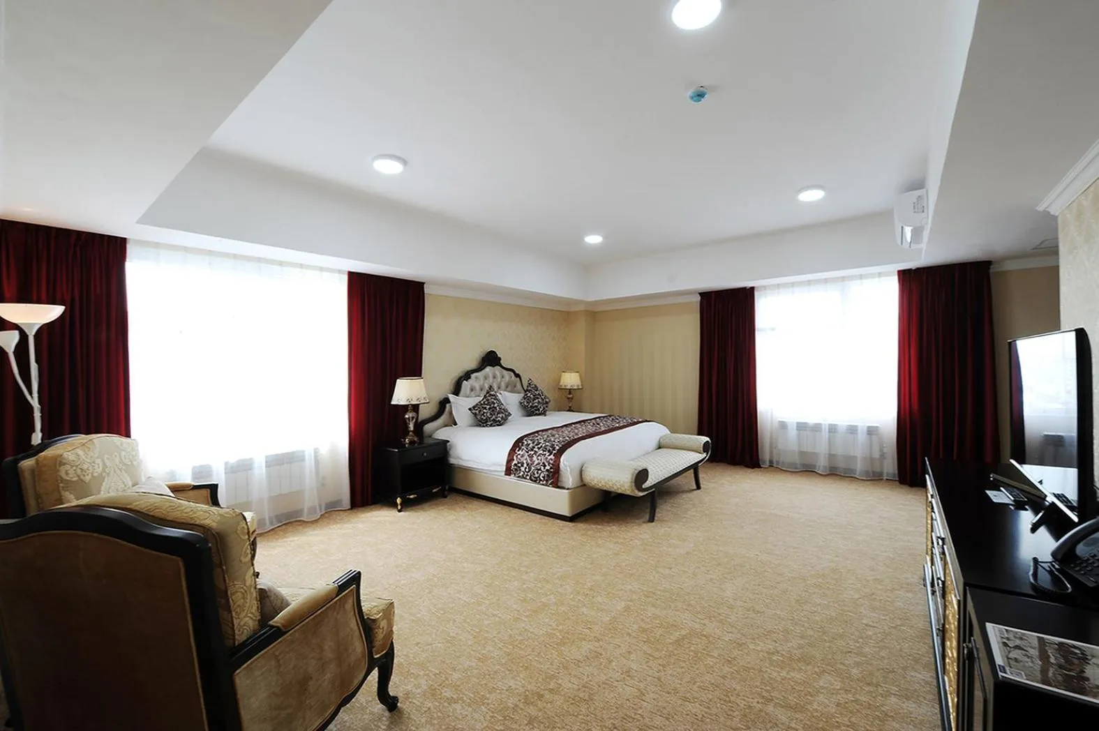 Bed in Alpha Hotel Ulaanbaatar