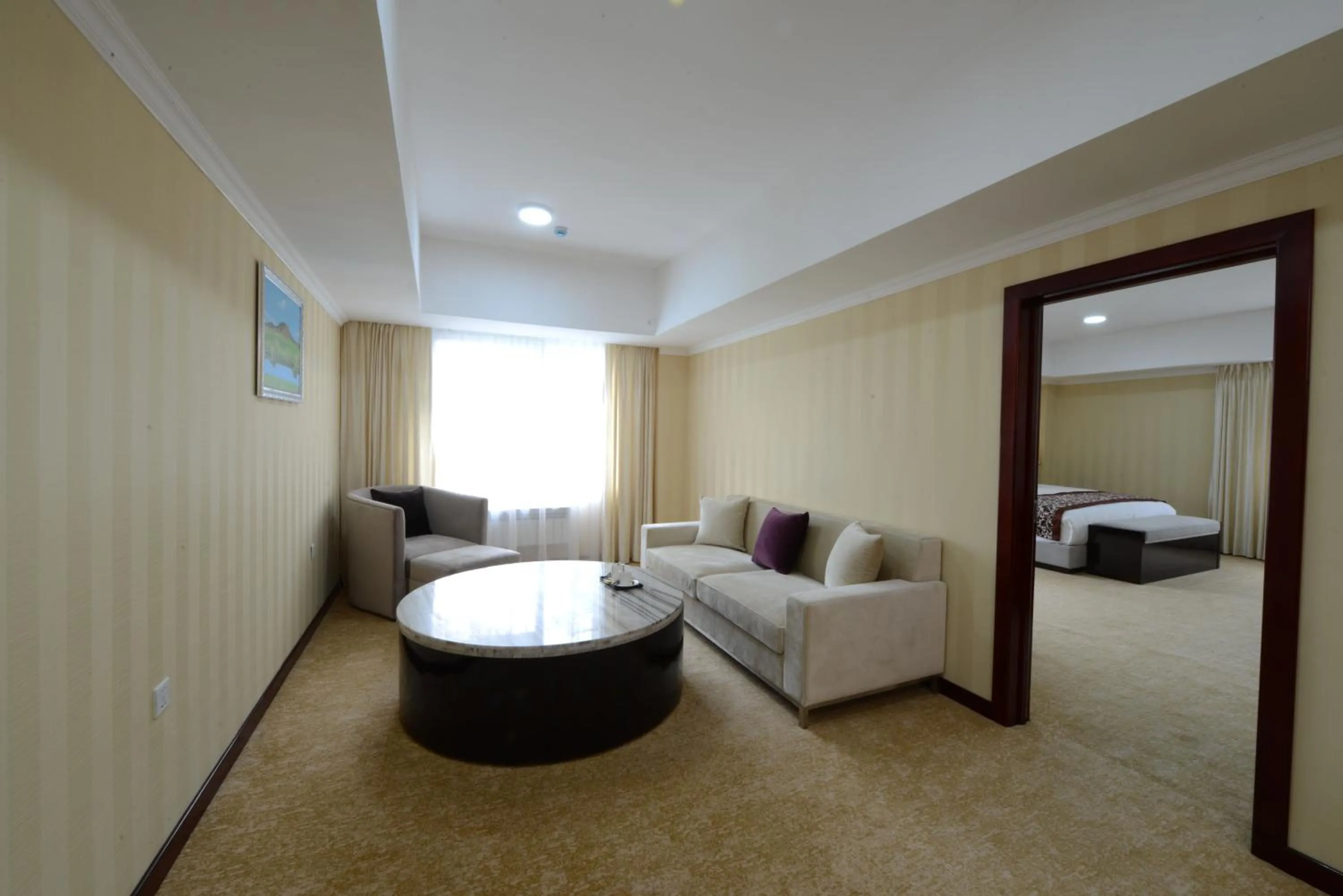 Bed in Alpha Hotel Ulaanbaatar