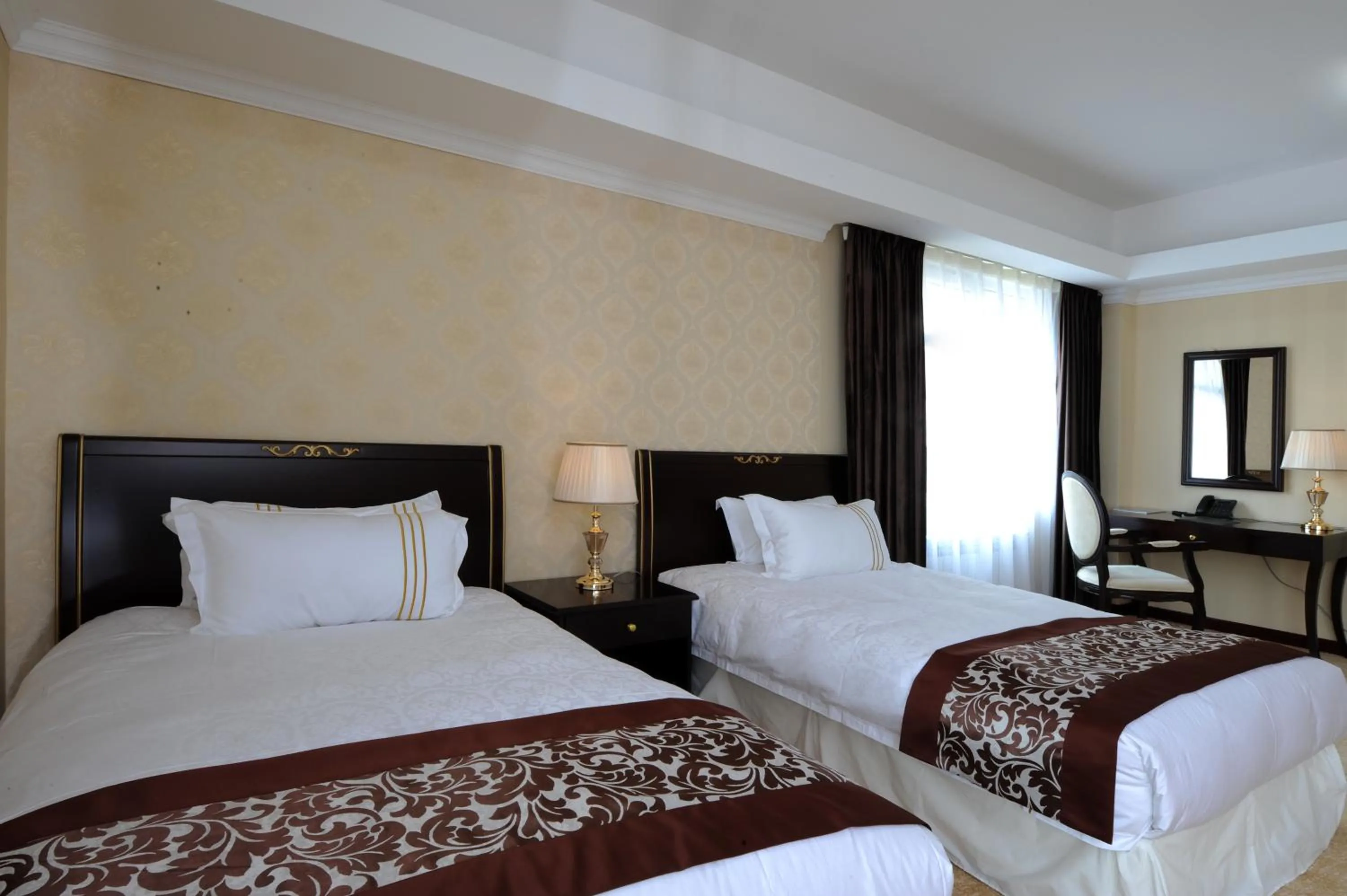 Bed in Alpha Hotel Ulaanbaatar