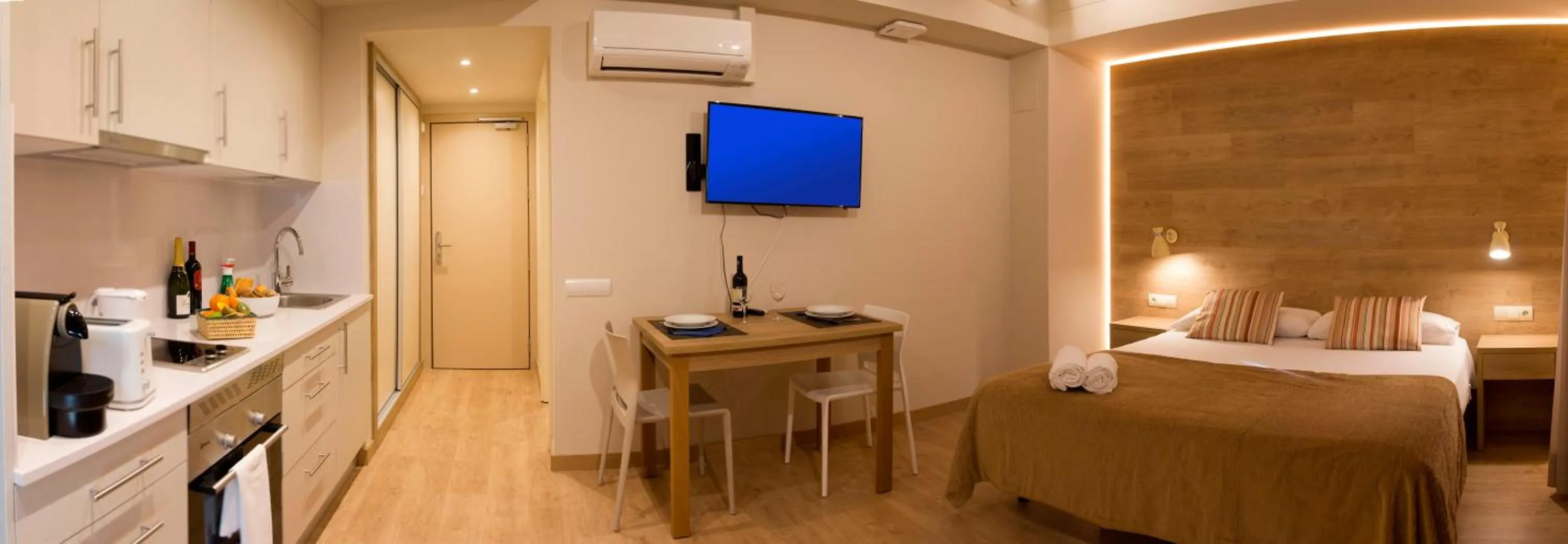 Bed in Apartamentos Voramar