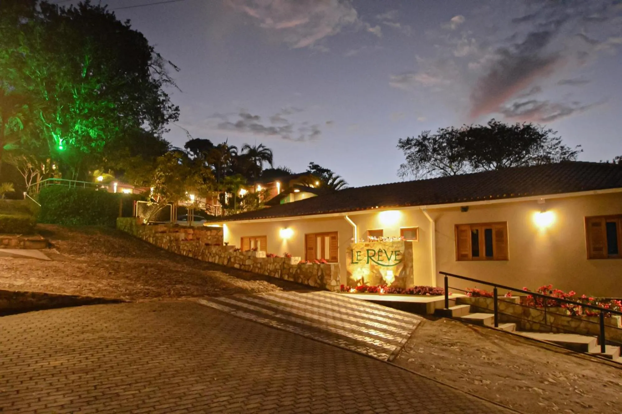 Night in Le Rêve Pousada e Restaurante