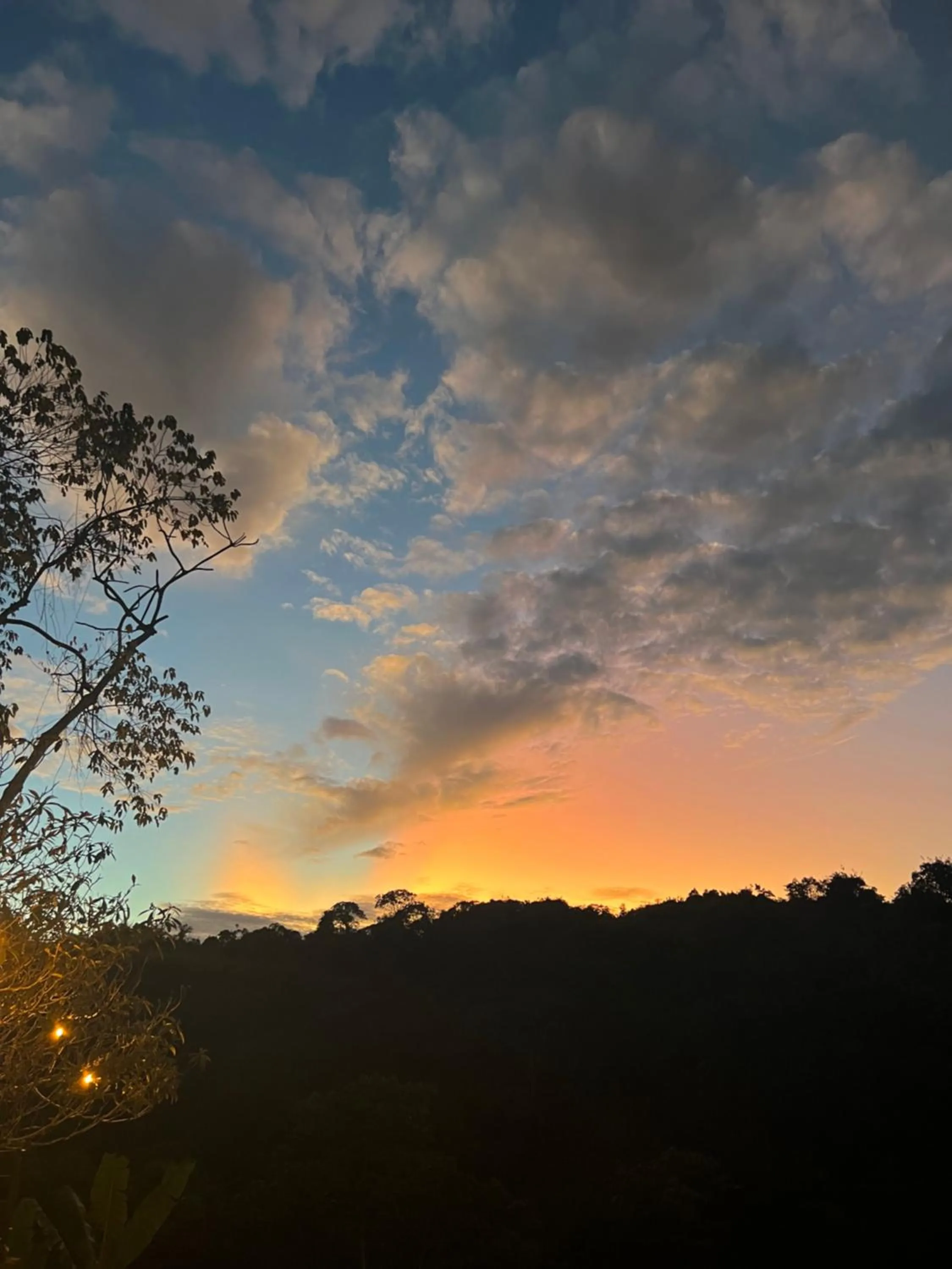Sunset in Le Rêve Pousada e Restaurante