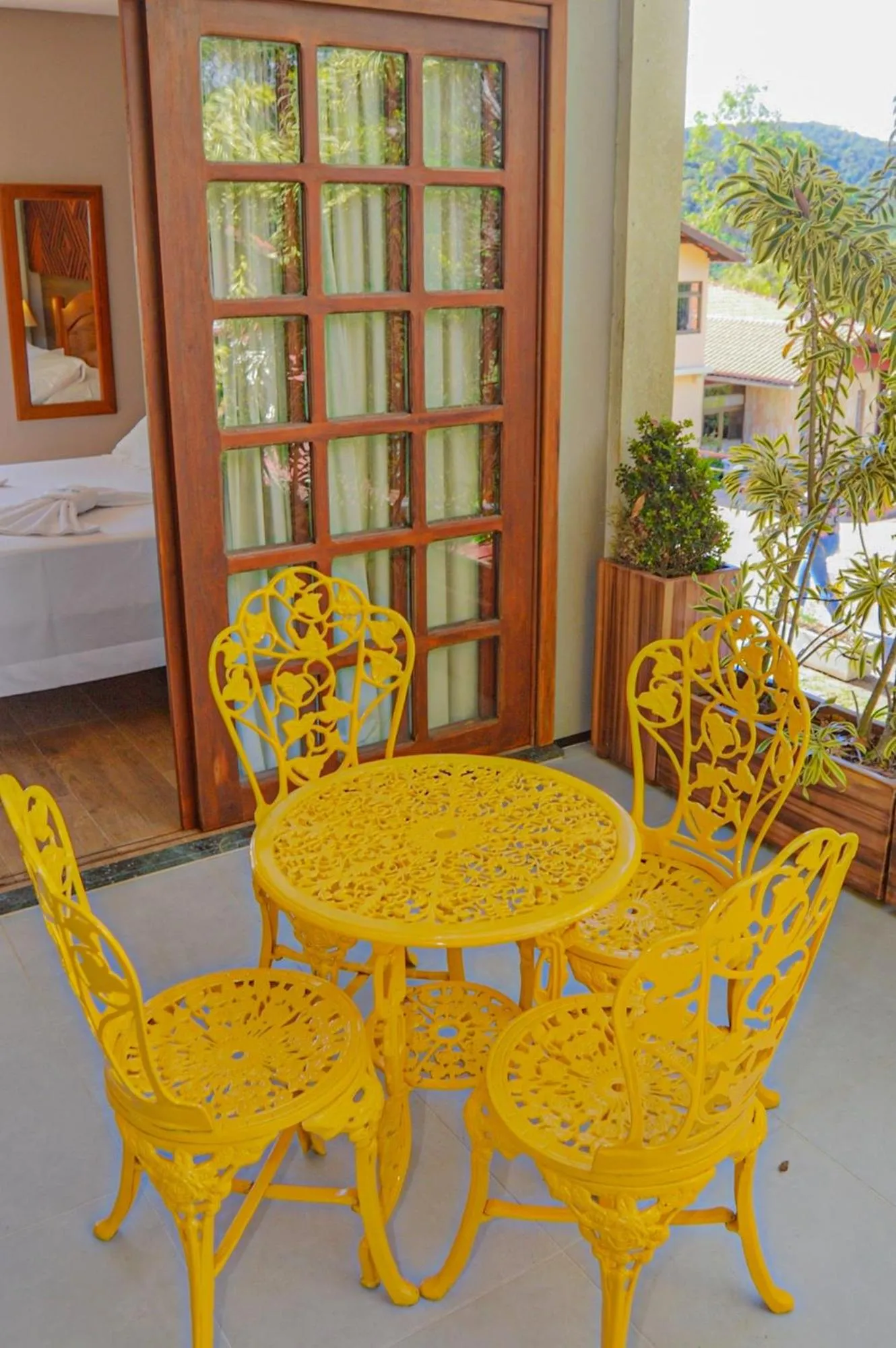 Balcony/Terrace in Le Rêve Pousada e Restaurante