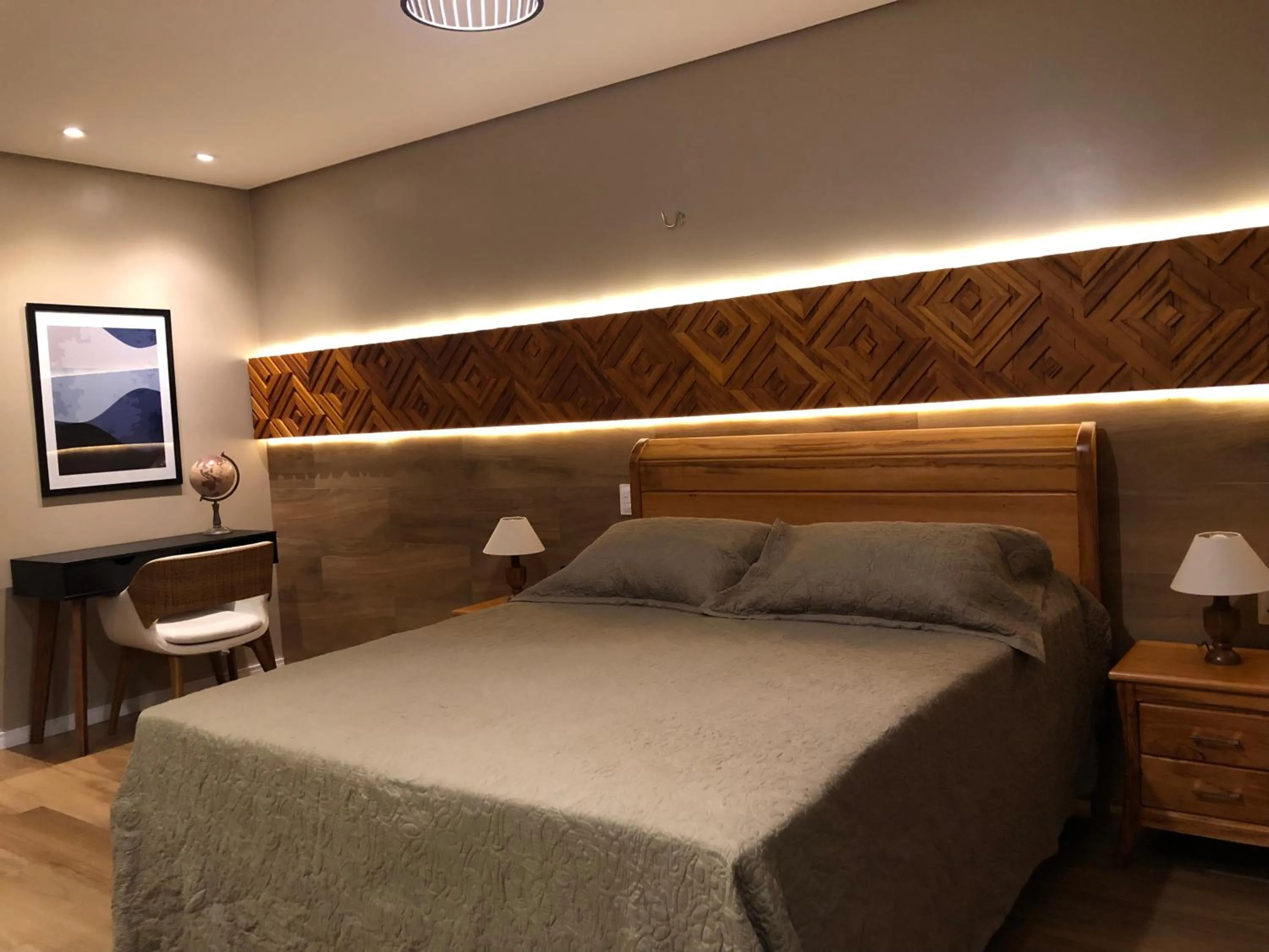 Decorative detail, Bed in Le Rêve Pousada e Restaurante