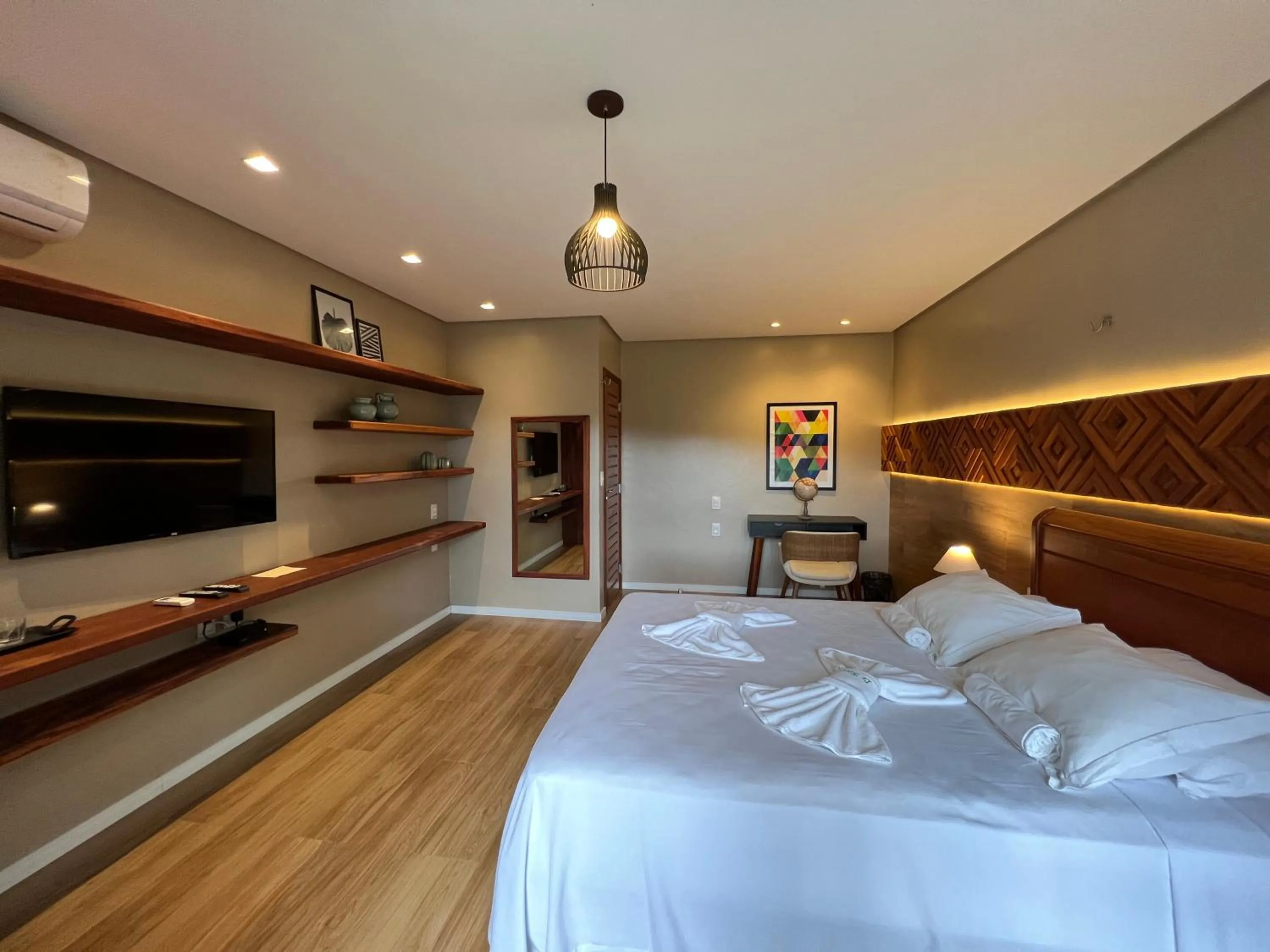 Bedroom, Bed in Le Rêve Pousada e Restaurante