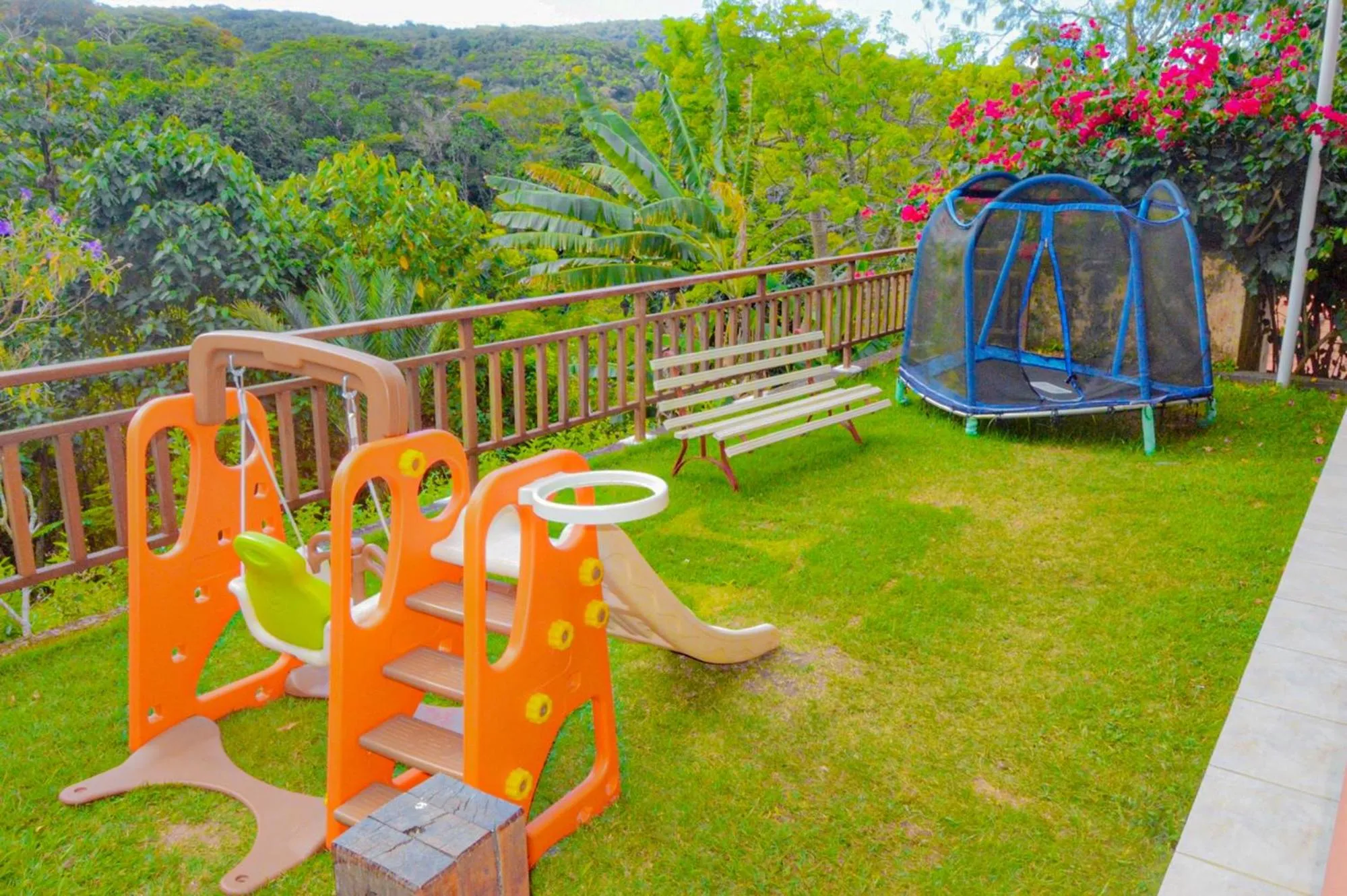 Children play ground in Le Rêve Pousada e Restaurante