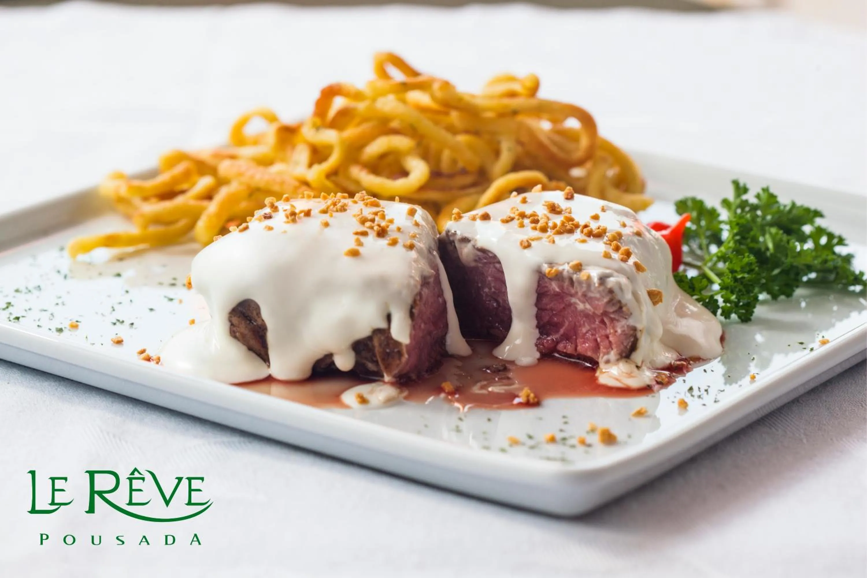 Food close-up in Le Rêve Pousada e Restaurante