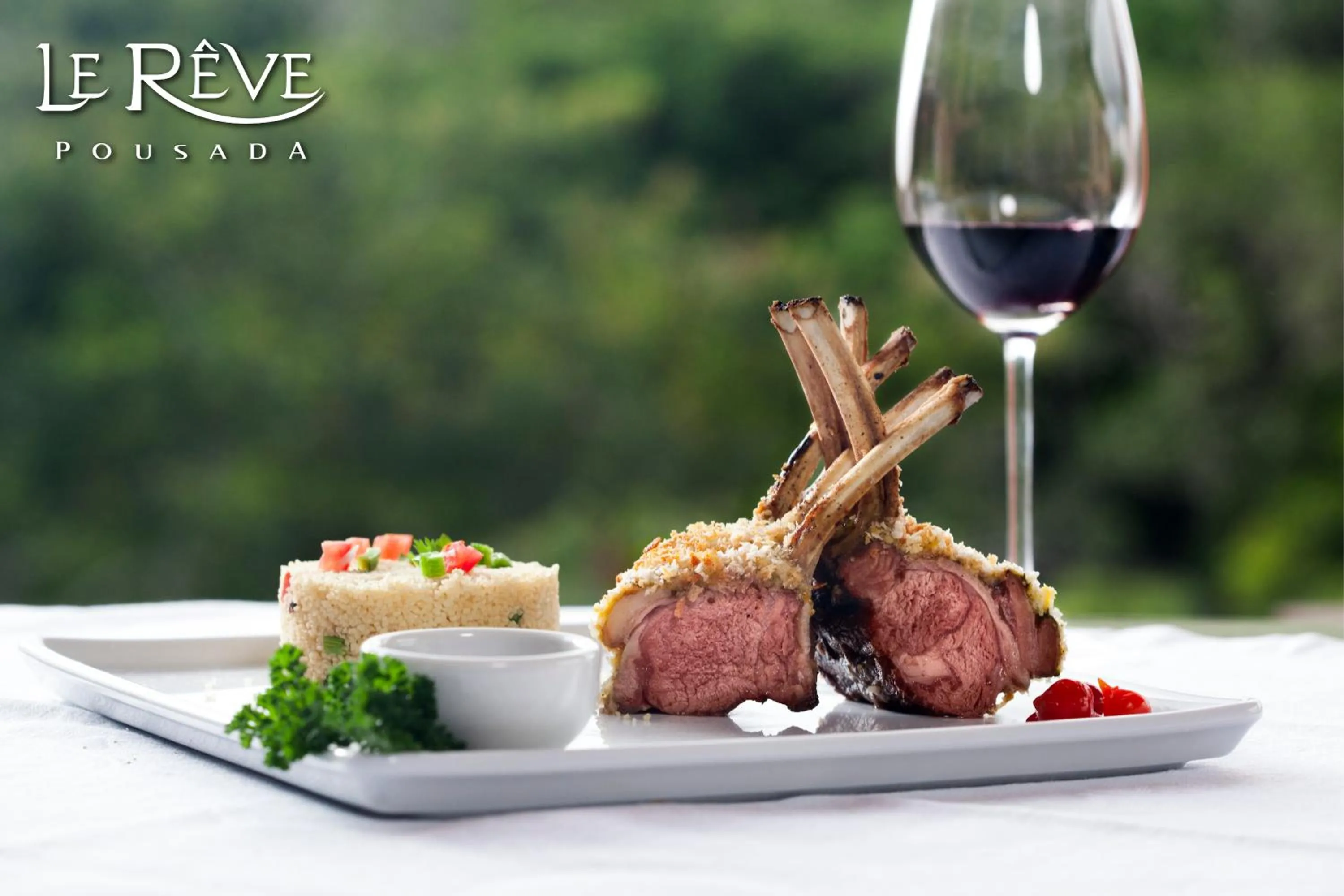 Food close-up in Le Rêve Pousada e Restaurante