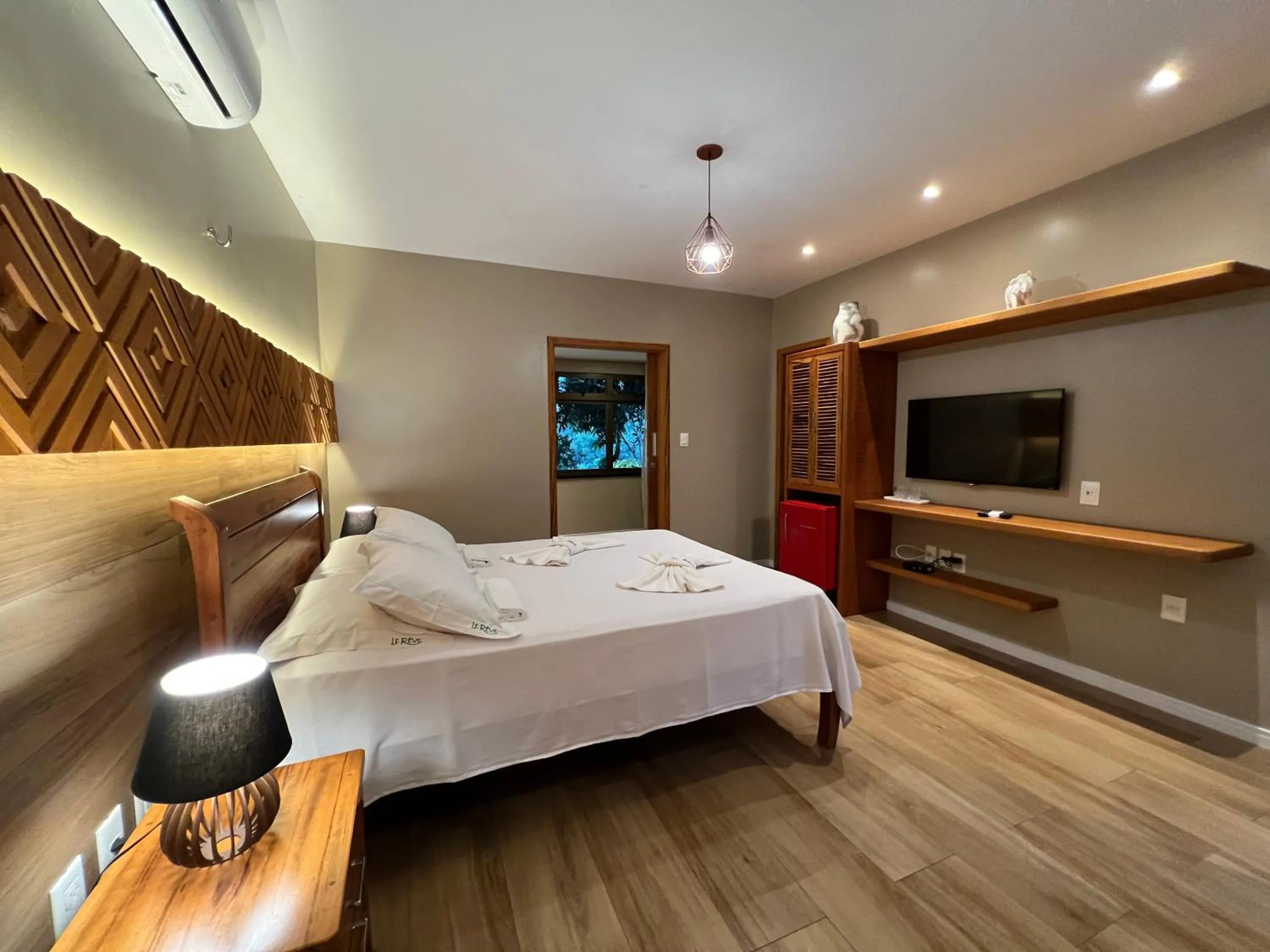Bedroom, Bed in Le Rêve Pousada e Restaurante