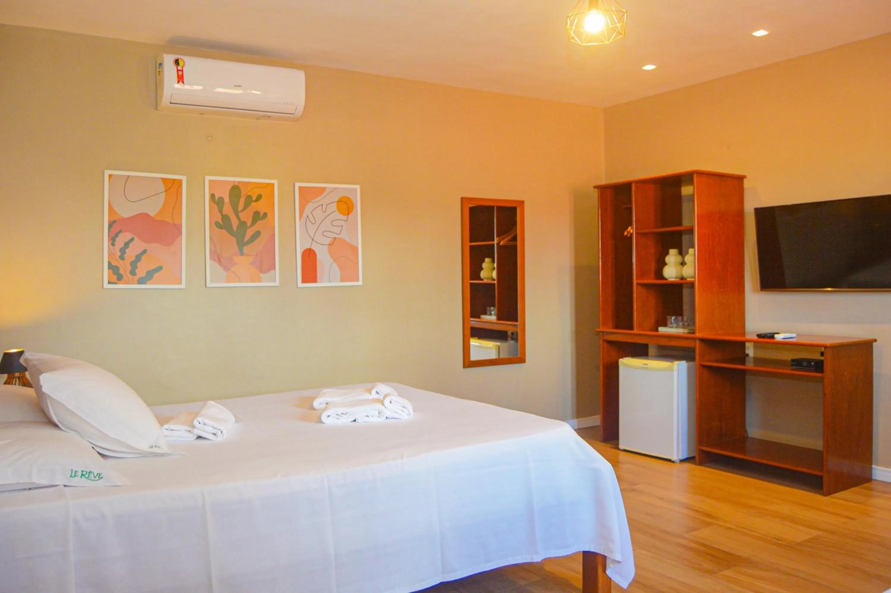 Bedroom, Bed in Le Rêve Pousada e Restaurante