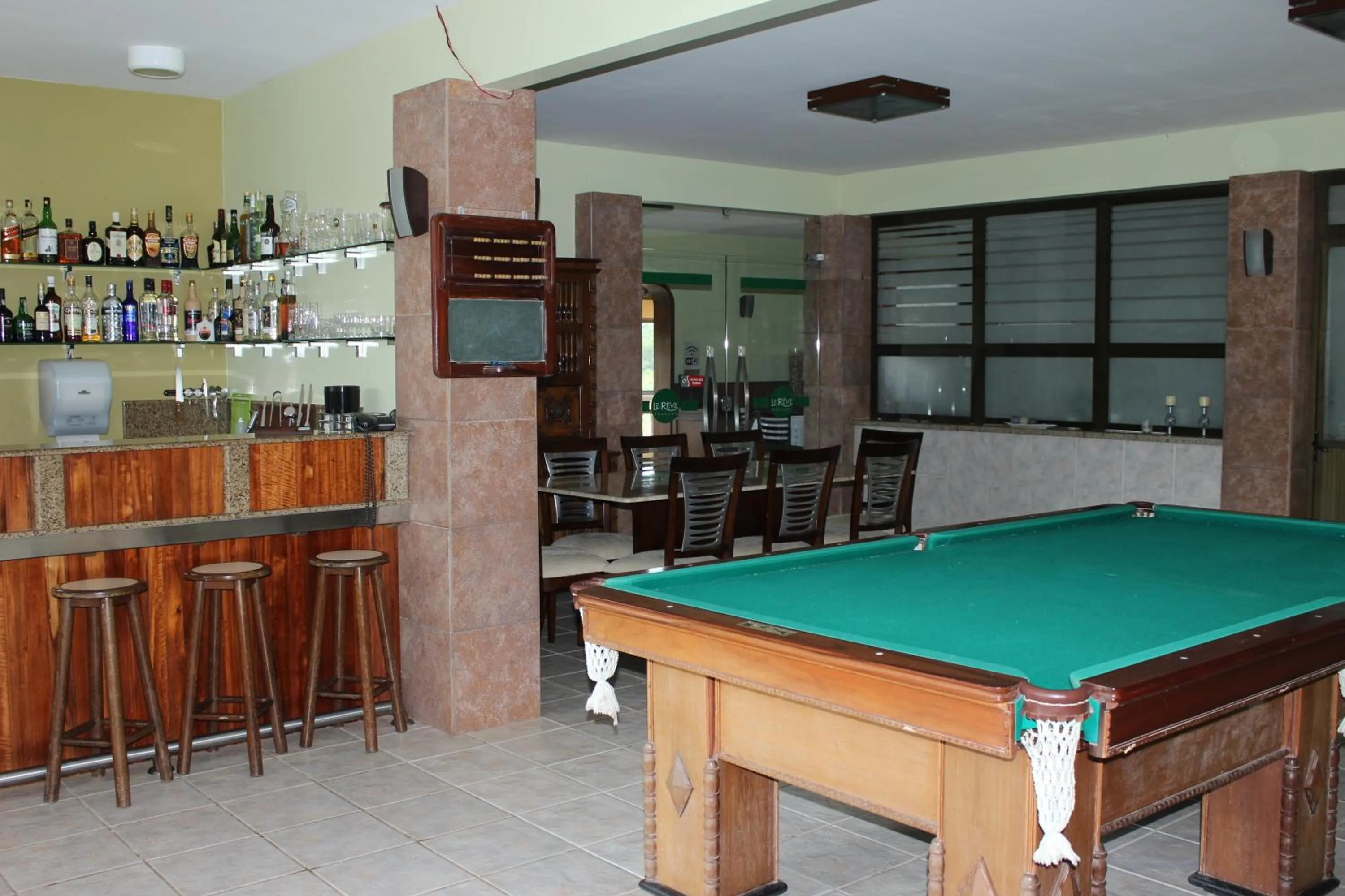 Billiard in Le Rêve Pousada e Restaurante