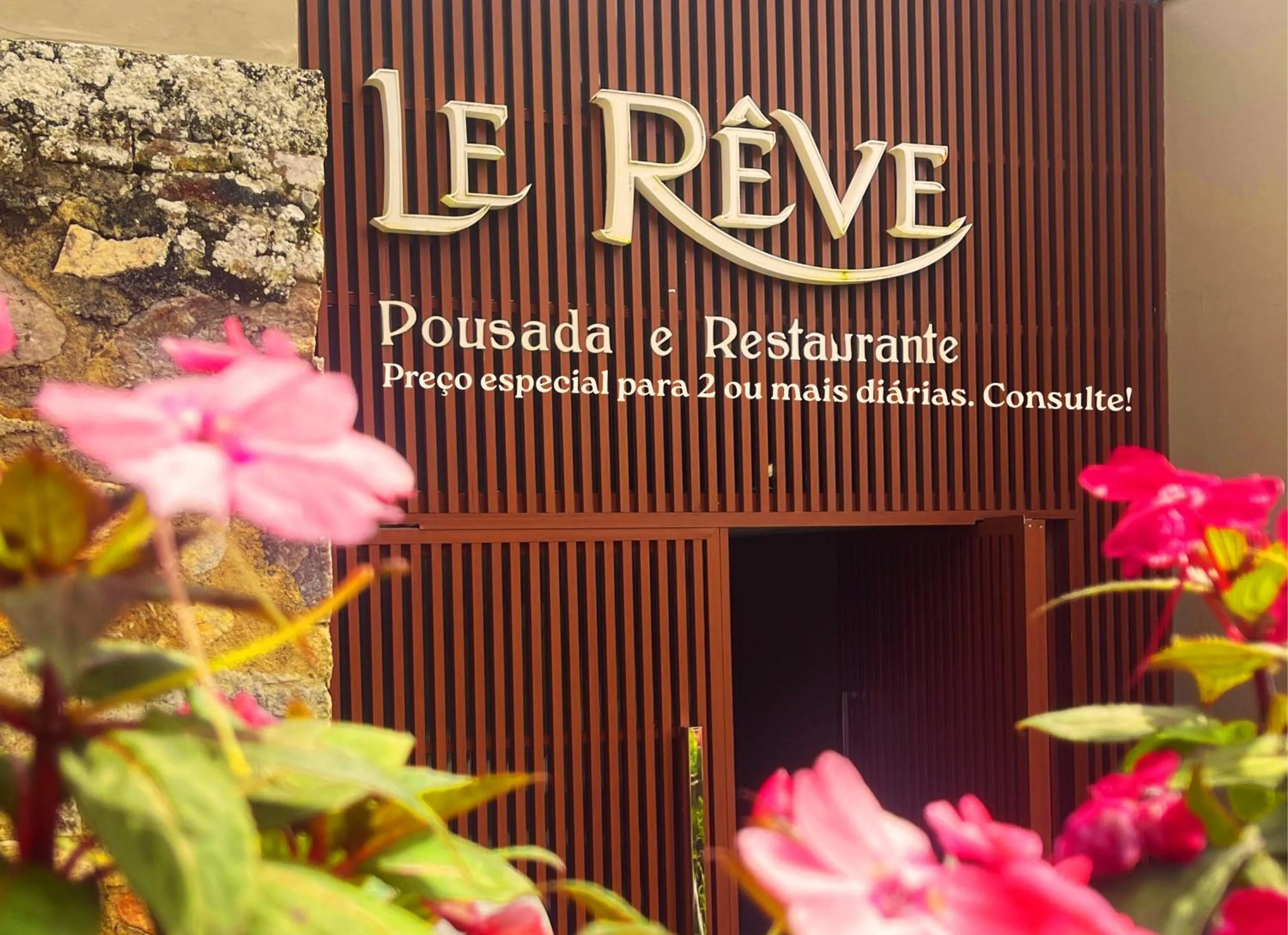 Property building in Le Rêve Pousada e Restaurante