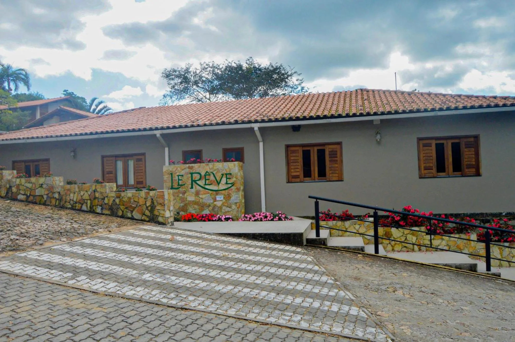 Property building in Le Rêve Pousada e Restaurante