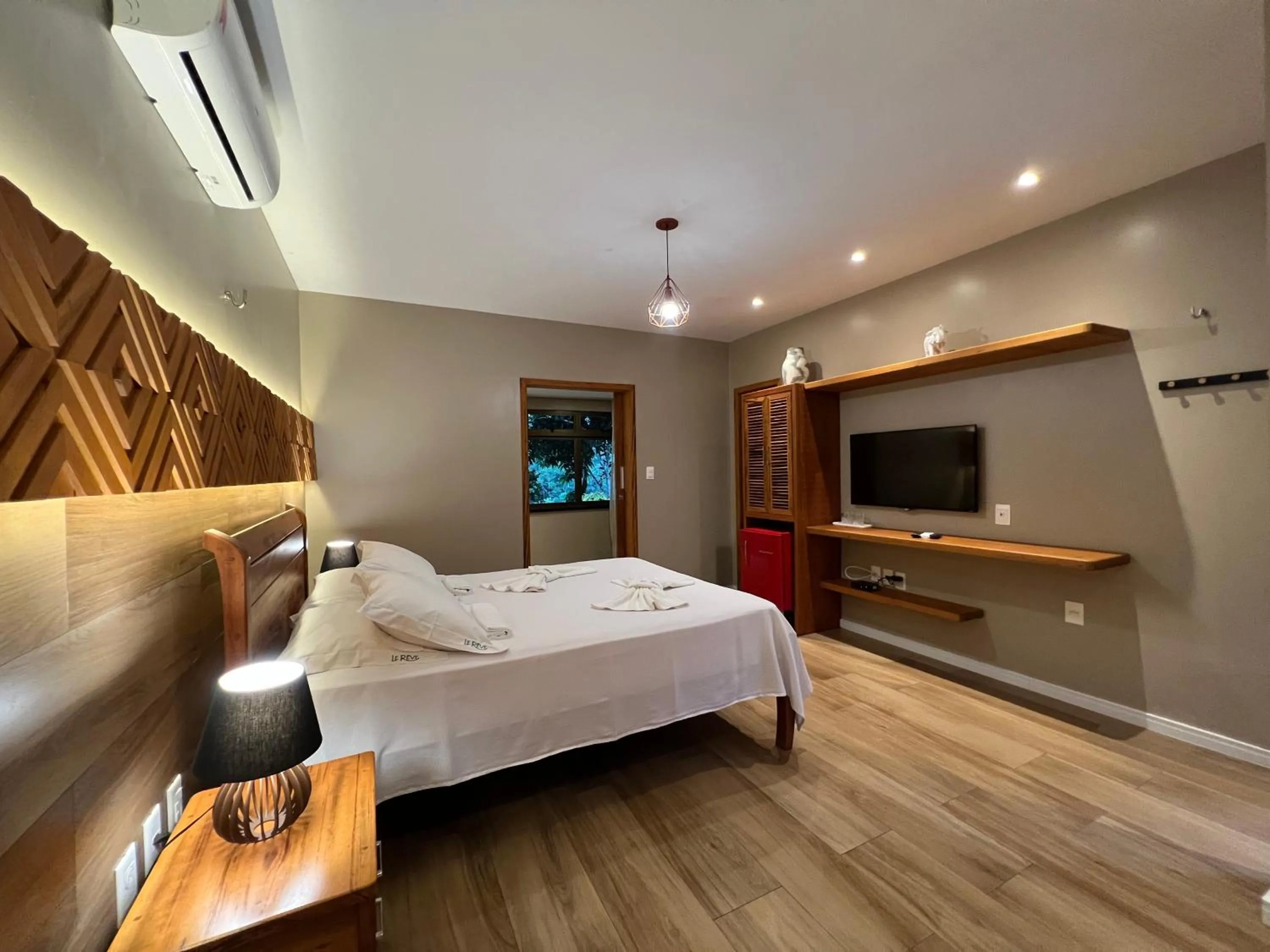 Bedroom, Bed in Le Rêve Pousada e Restaurante