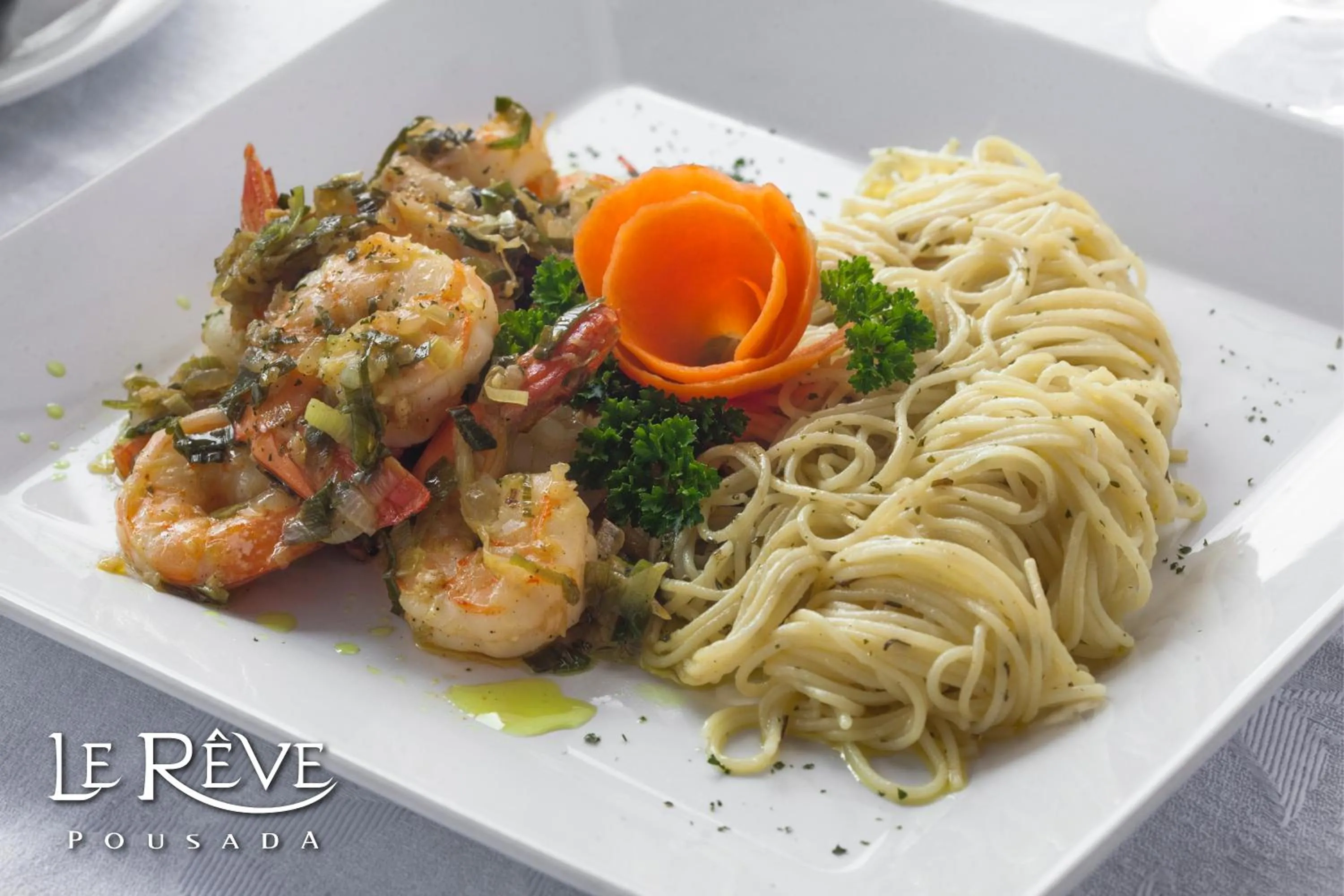 Food close-up in Le Rêve Pousada e Restaurante