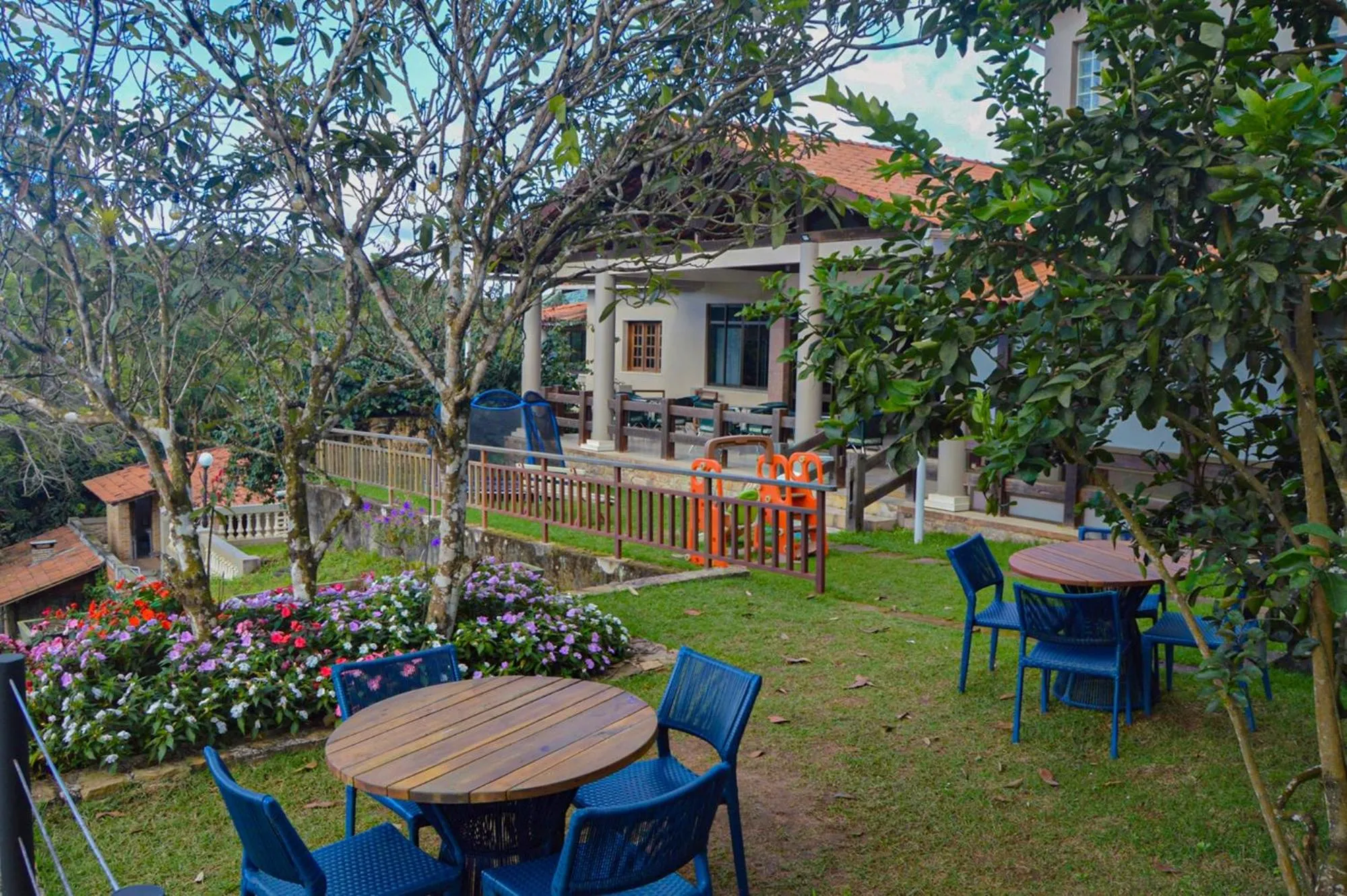 Patio in Le Rêve Pousada e Restaurante