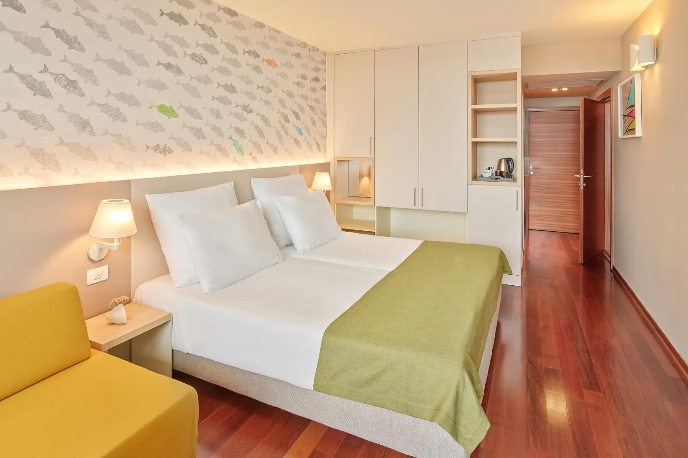 Bedroom, Bed in Maistra Select Island Hotel Istra