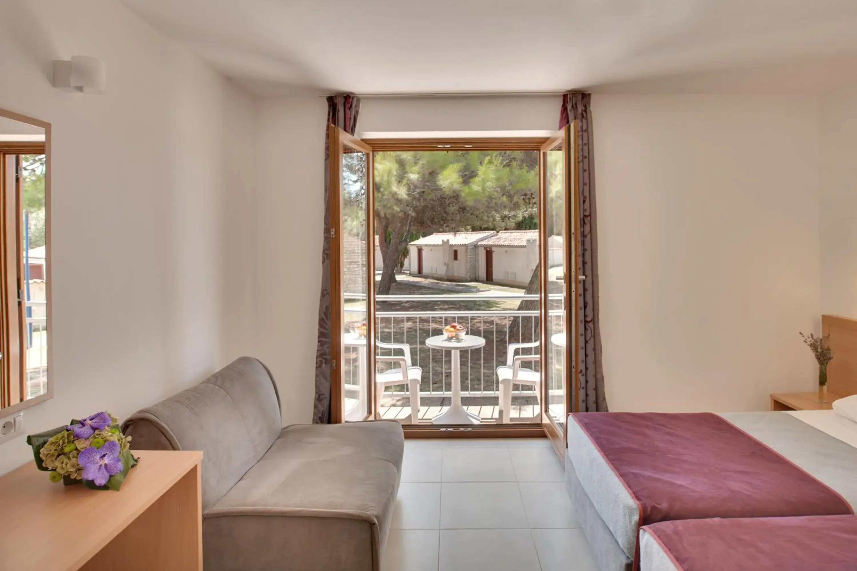Balcony/Terrace, Seating Area in Villas Rubin Resort