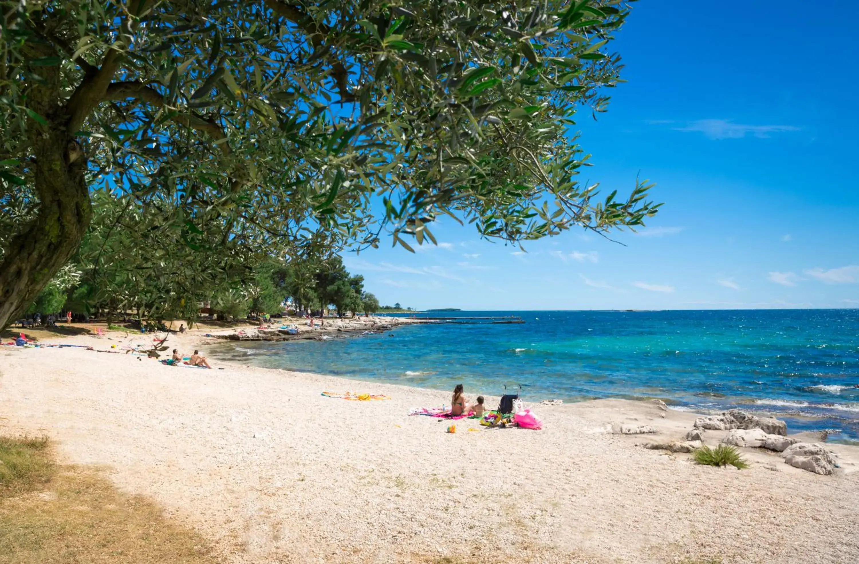 Beach in Villas Rubin Resort