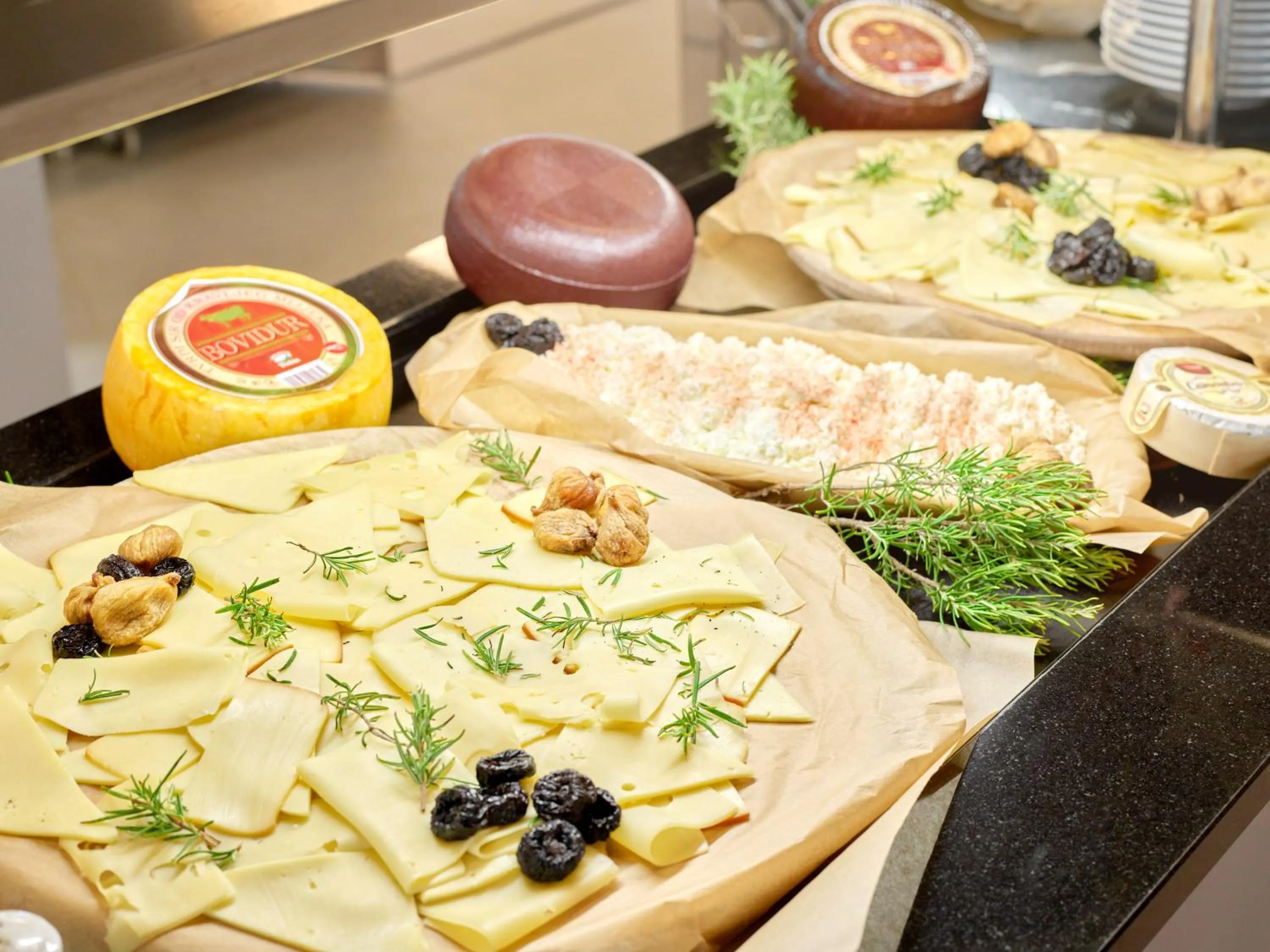 Buffet breakfast in Maistra Select Villas Rubin Resort